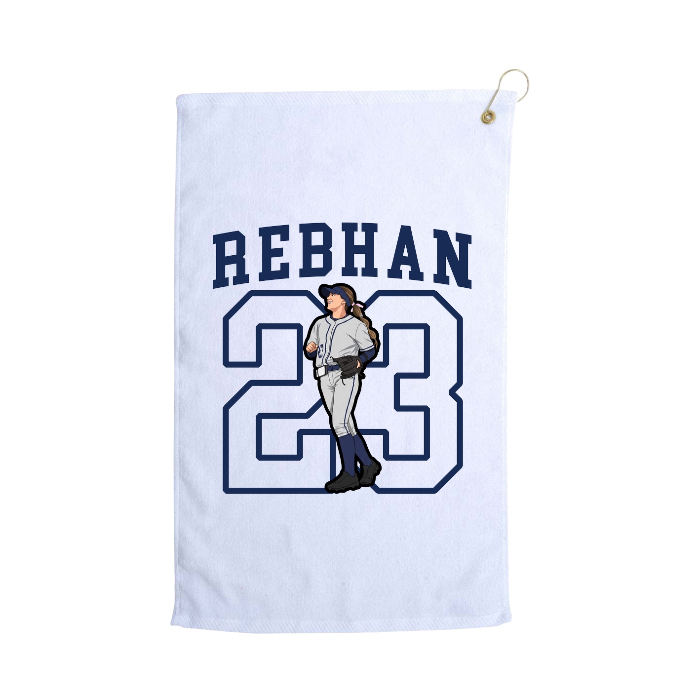Golf Towel — Shirsey in White