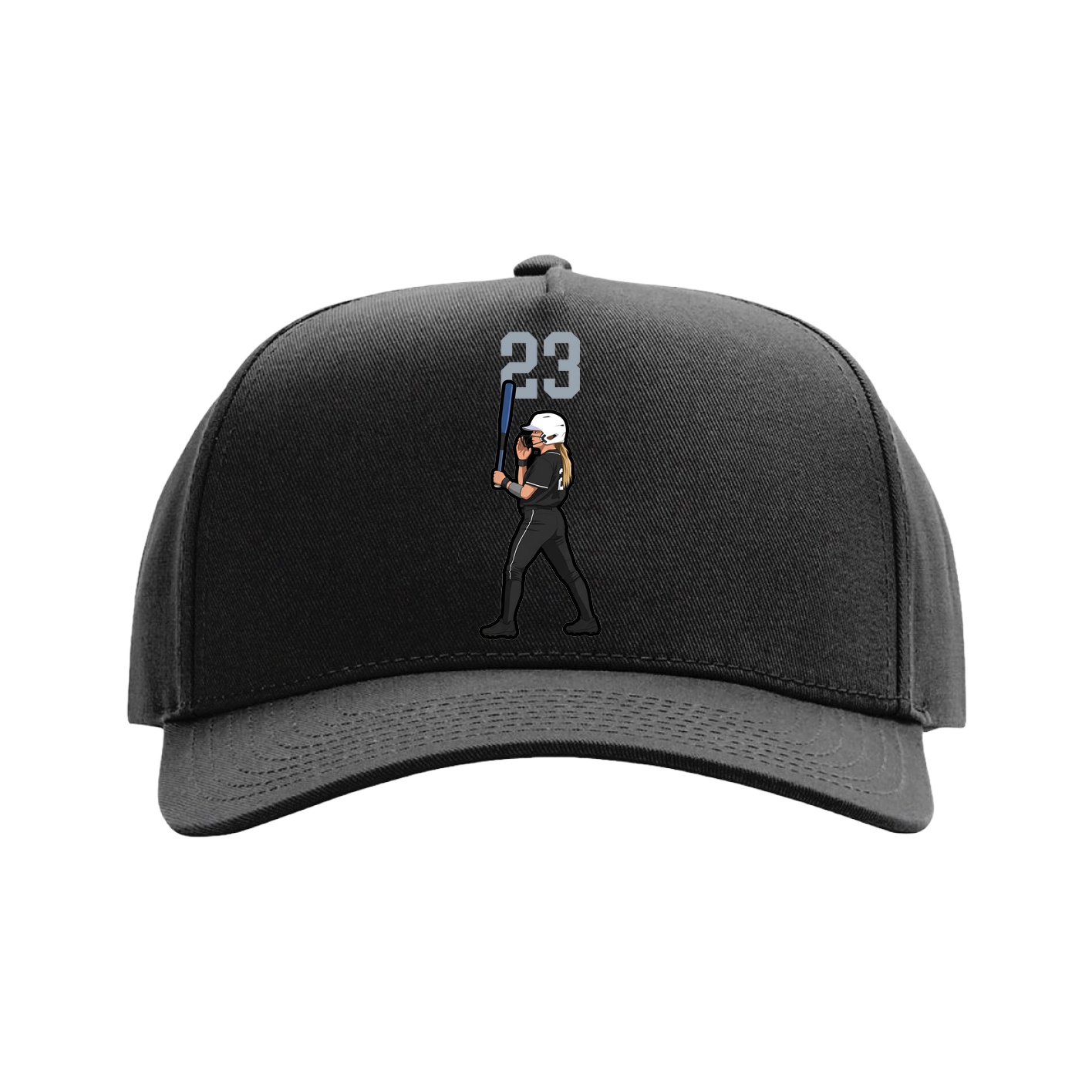 Full Fabric Five-Panel Champ Cap