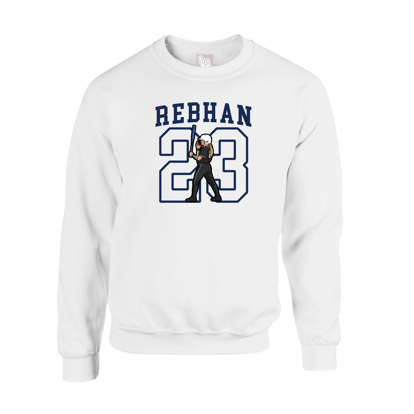 Fleece Crew — Shirsey in White