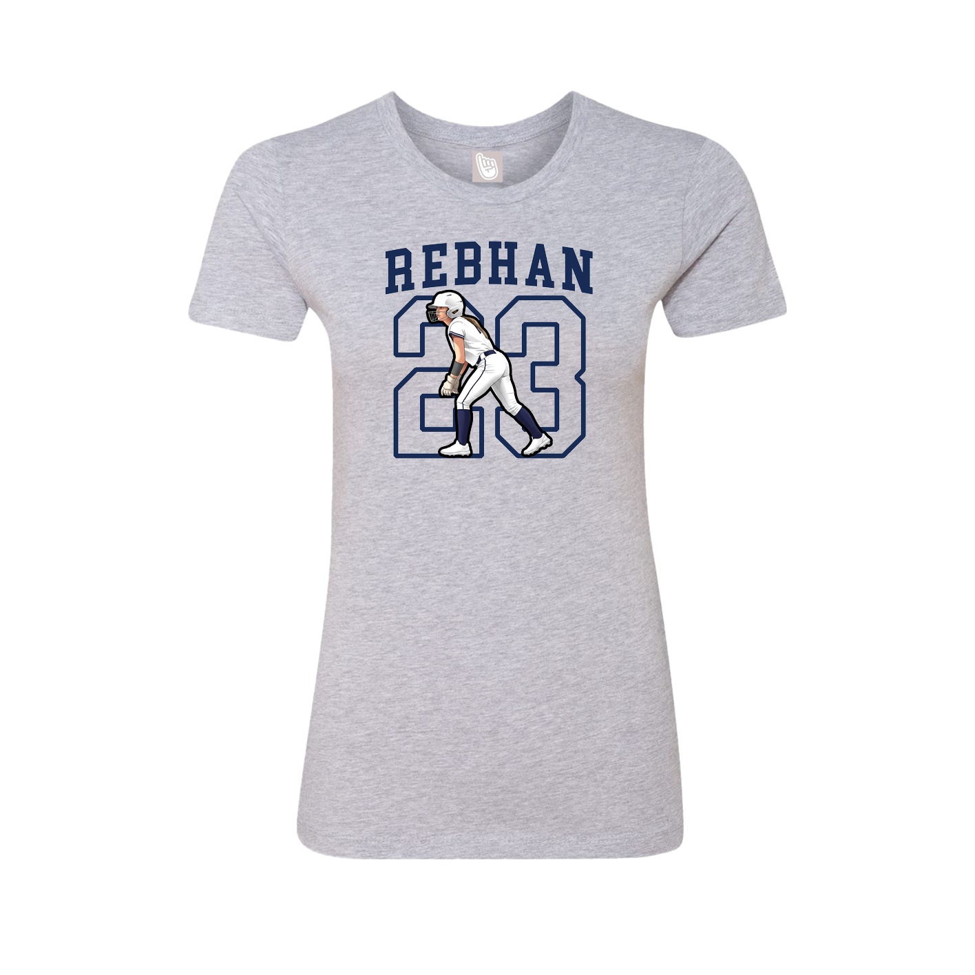 Fitted Women's Tee — Shirsey in Grey