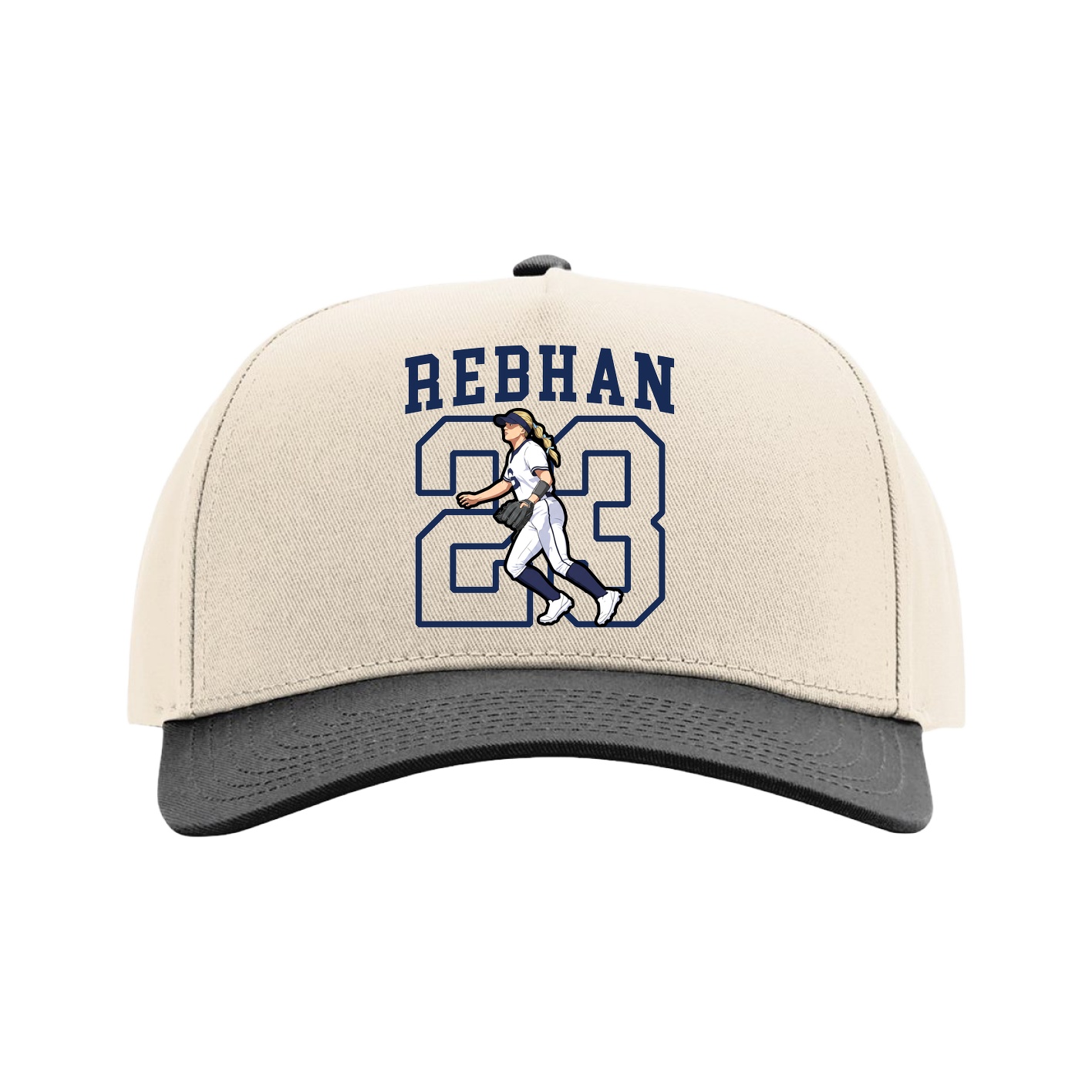 Full Fabric Five-Panel Champ Cap