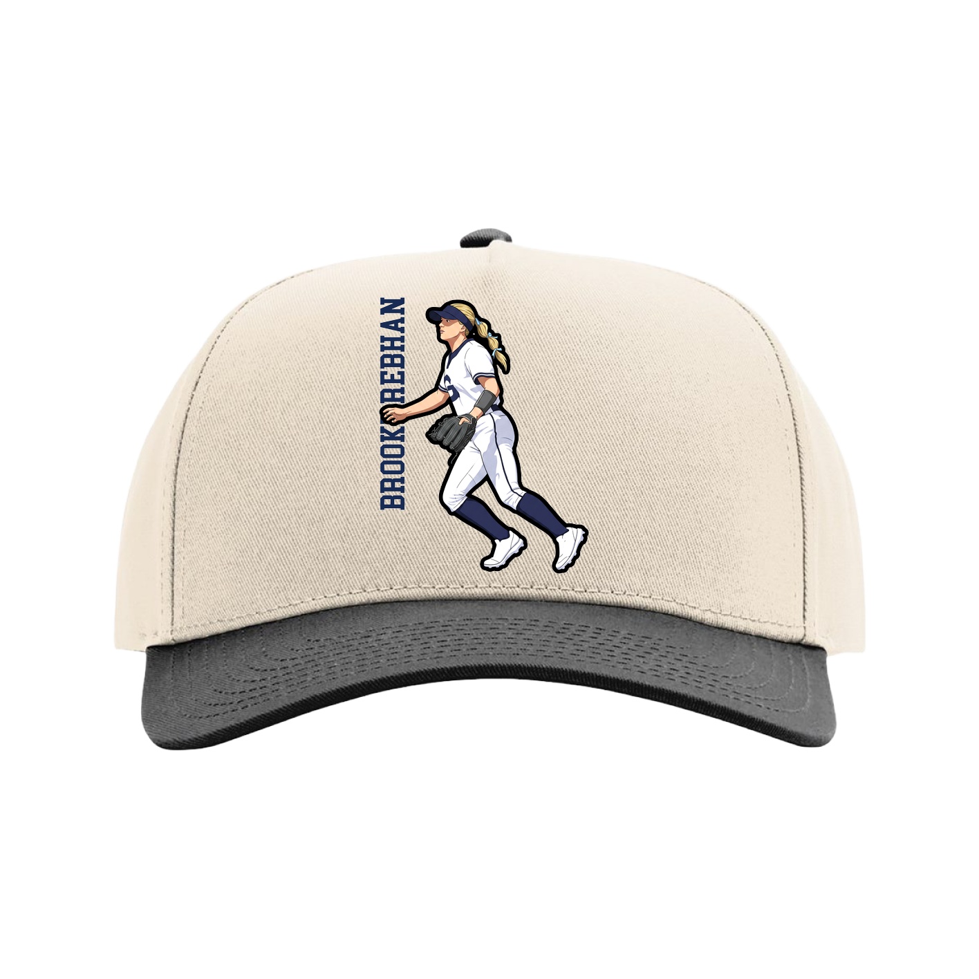 Full Fabric Five-Panel Champ Cap