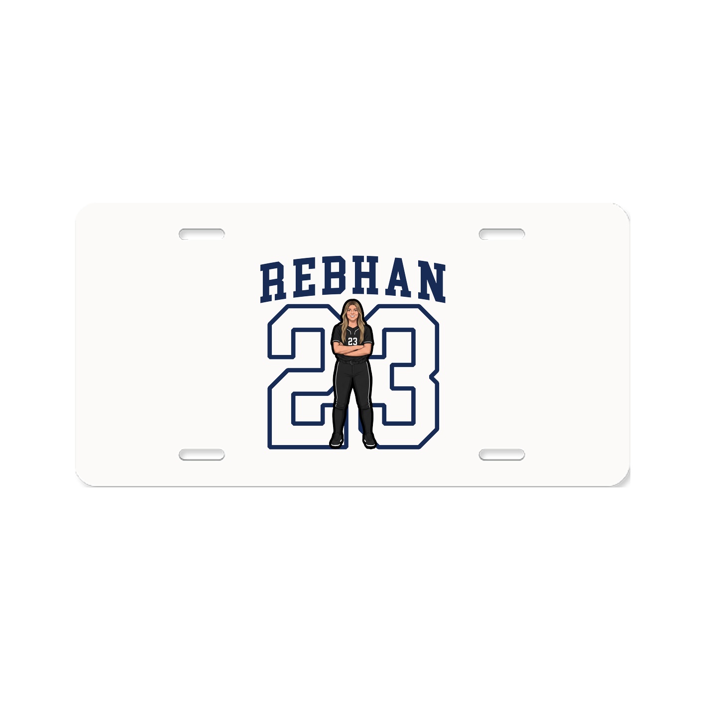 License Plate — Shirsey in Classic