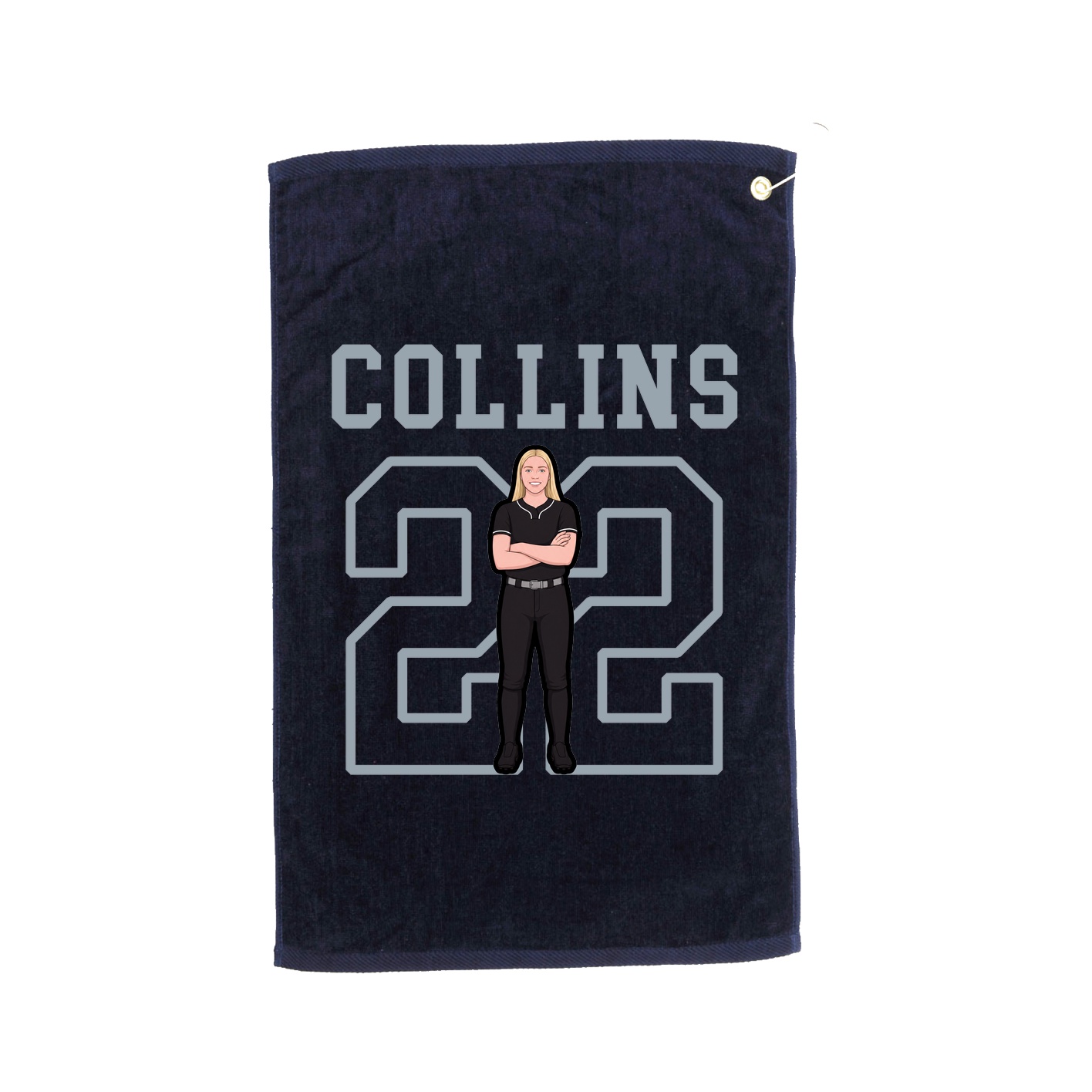 Golf Towel — Shirsey in Navy