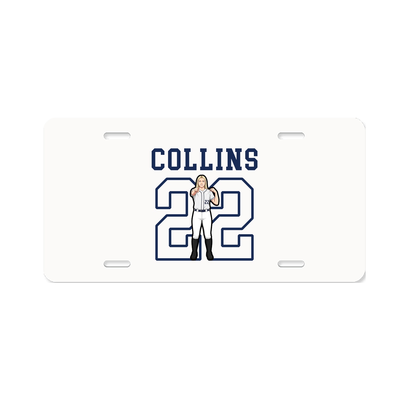 License Plate — Shirsey in Classic