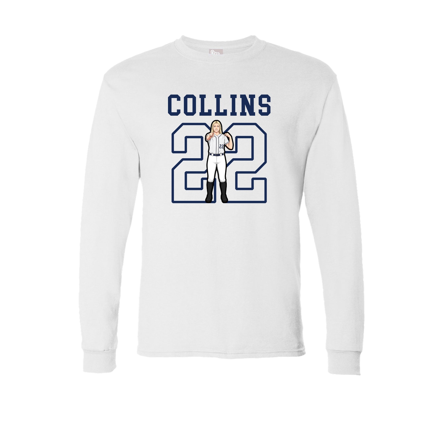 Long Sleeve Tee — Shirsey in White
