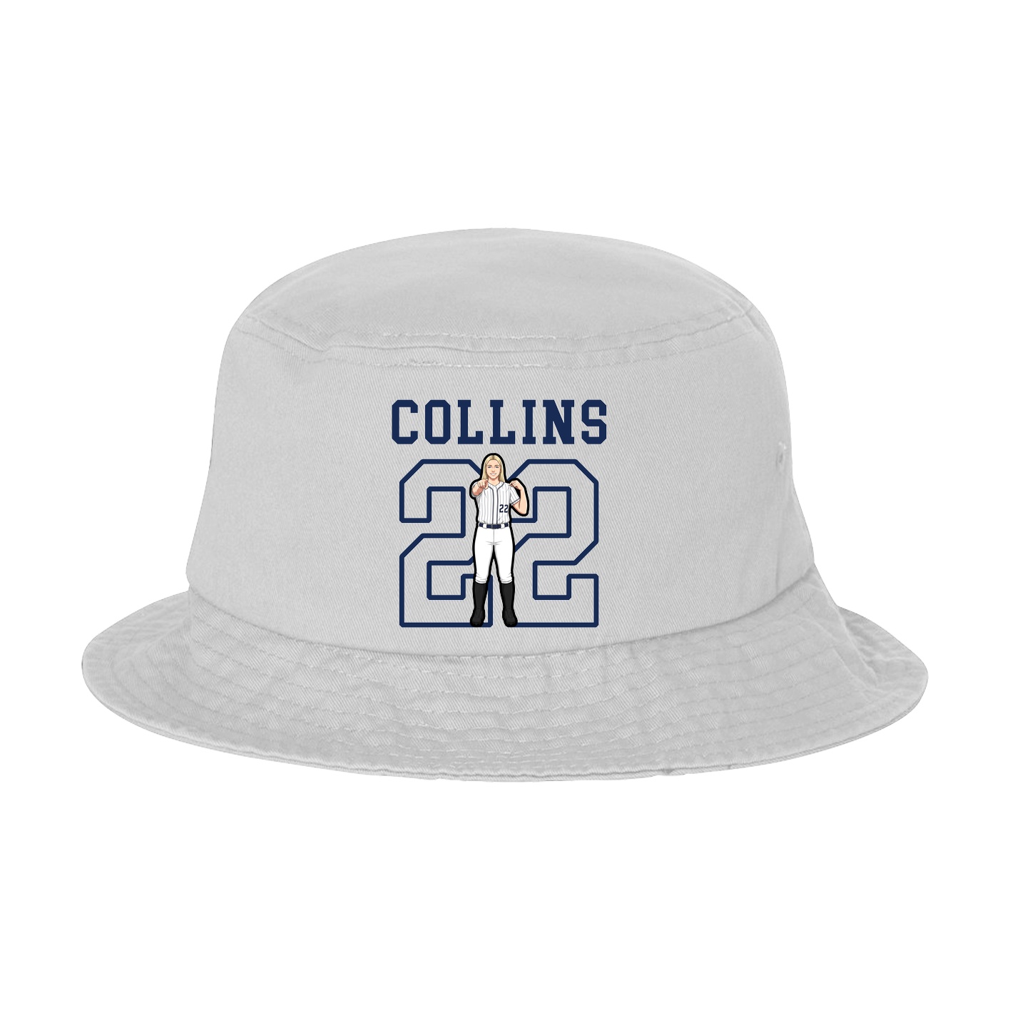 Bucket Cap — Shirsey in White