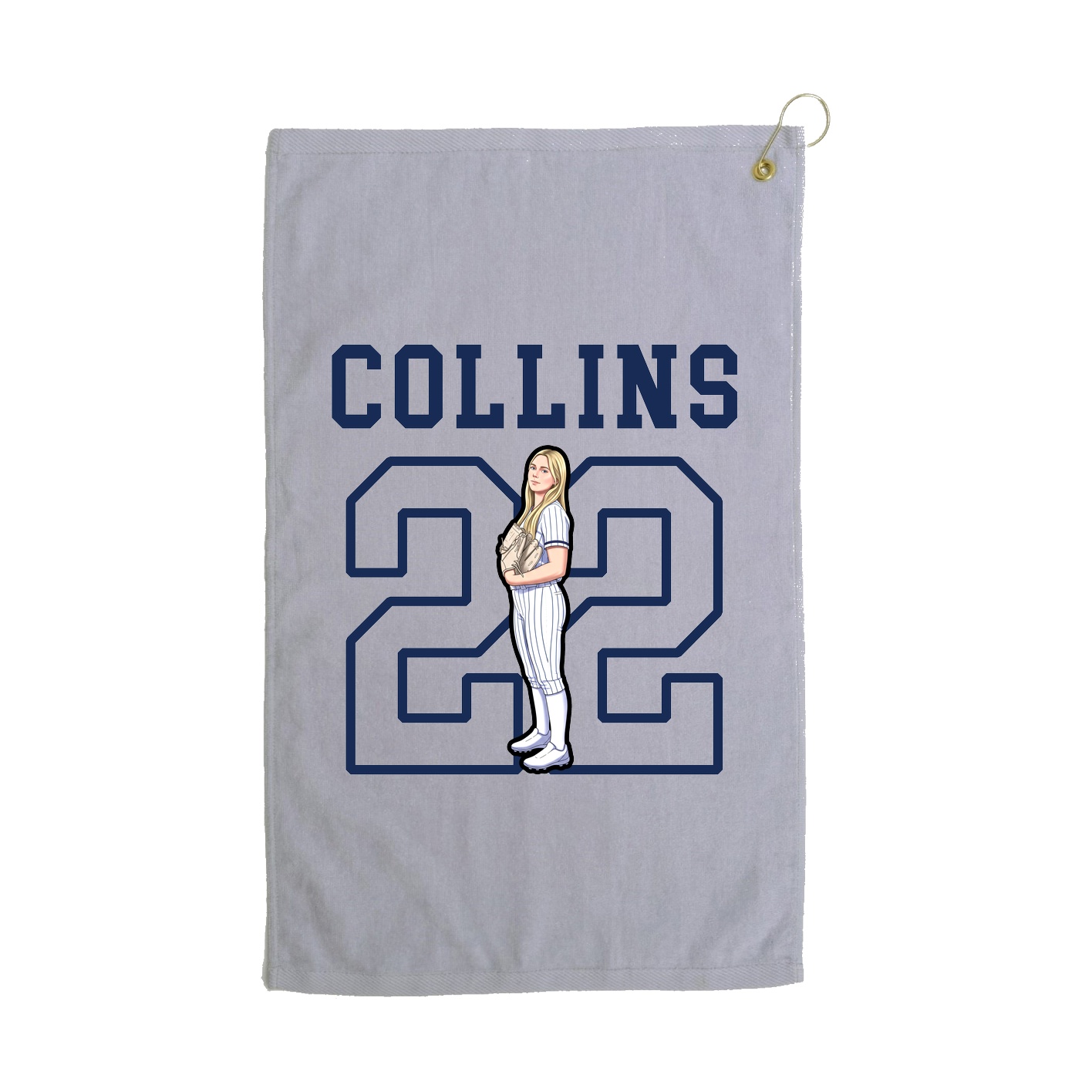 Golf Towel — Shirsey in Grey