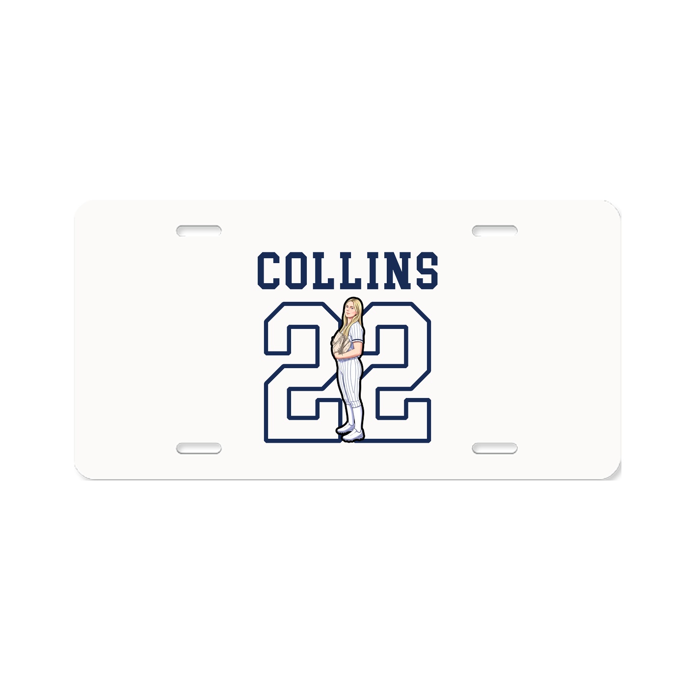 License Plate — Shirsey in Classic