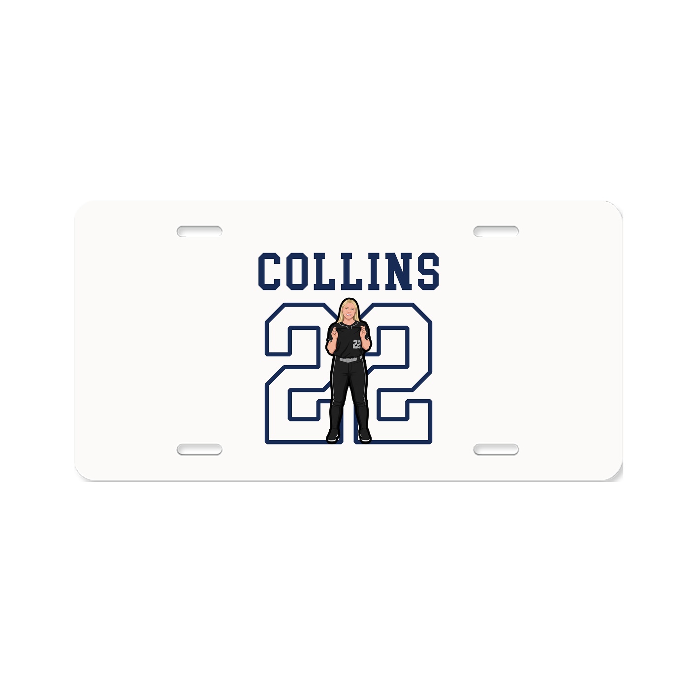 License Plate — Shirsey in Classic