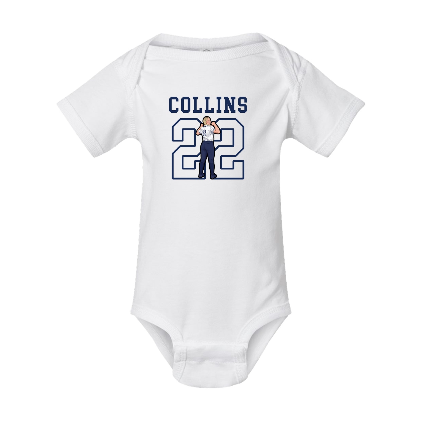 Baby Onesie — Shirsey in White