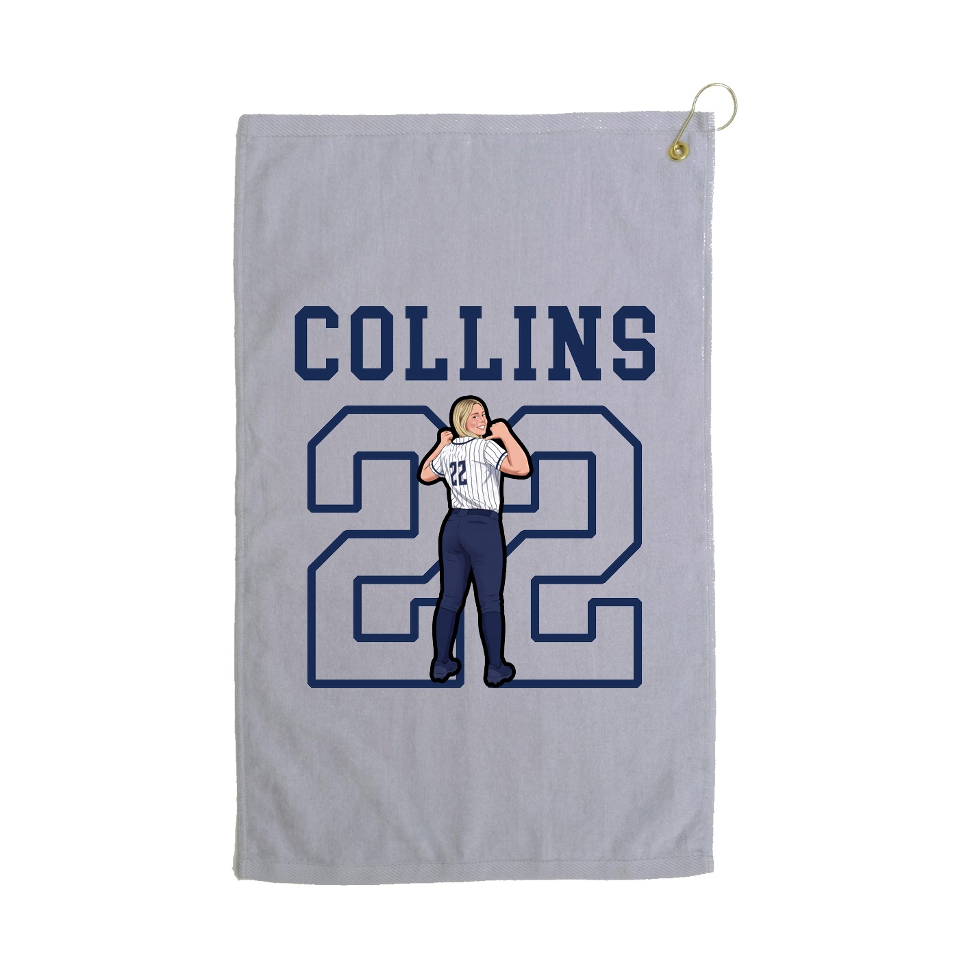 Golf Towel — Shirsey in Grey