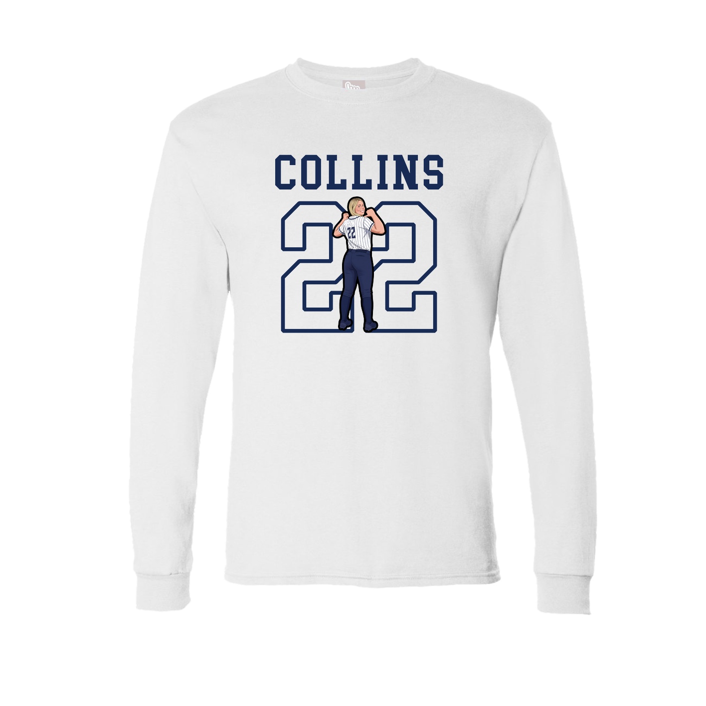 Long Sleeve Tee — Shirsey in White