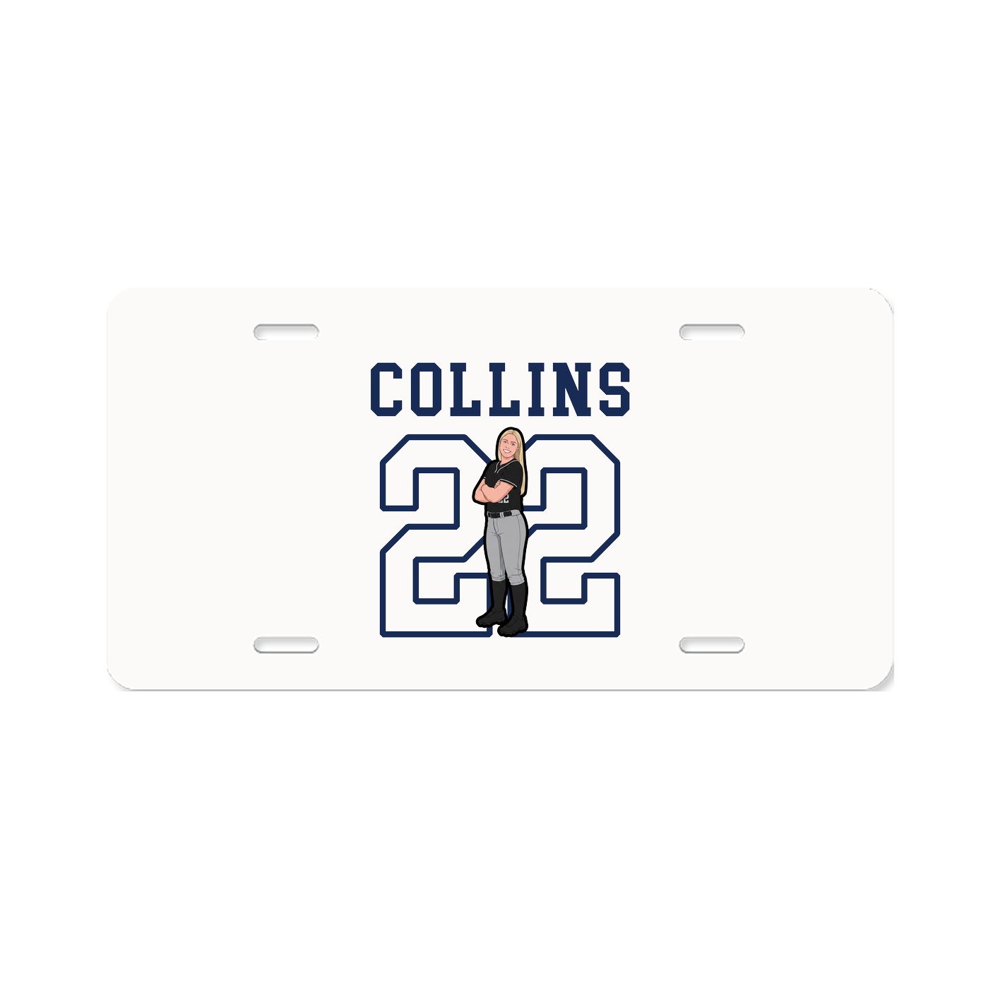 License Plate — Shirsey in Classic