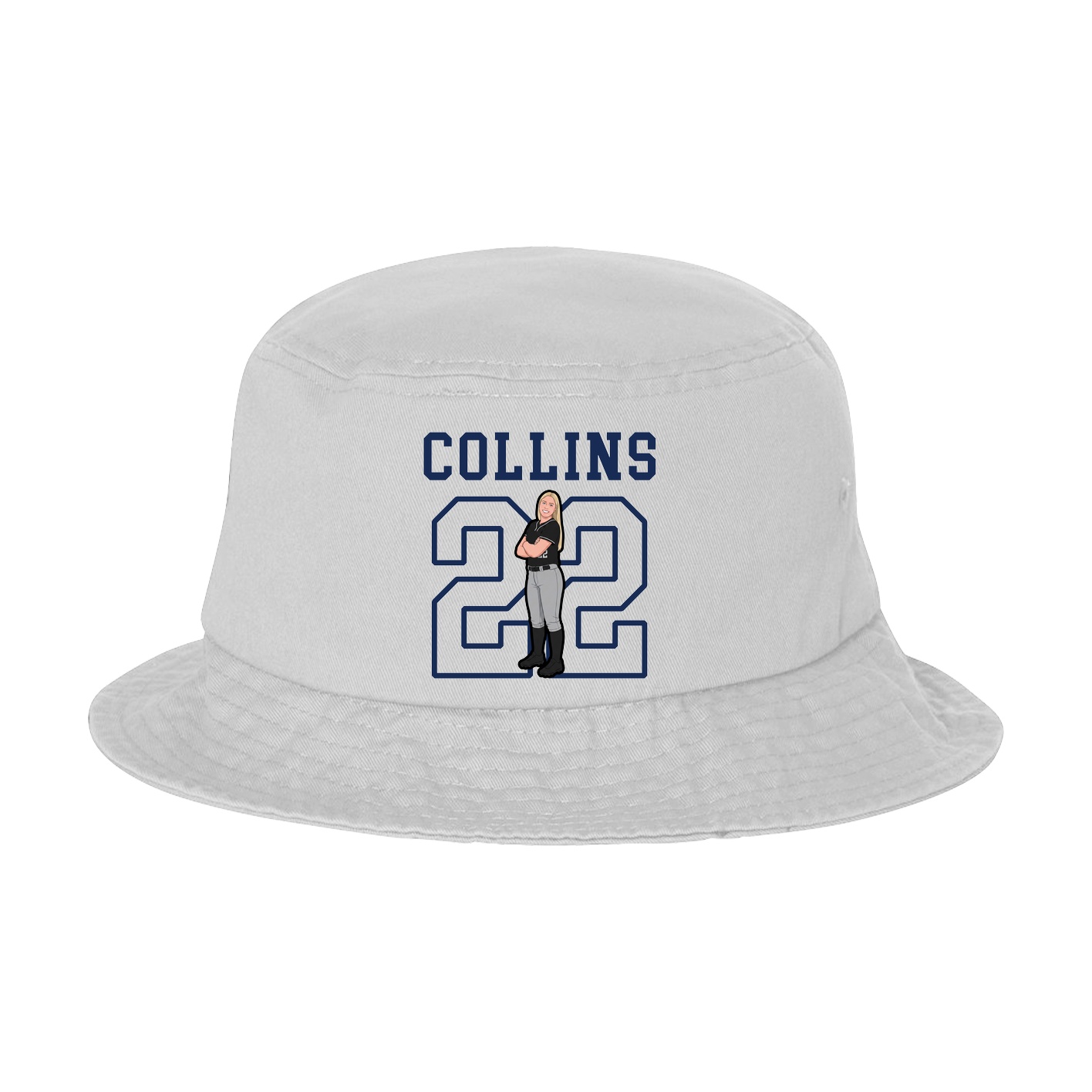Bucket Cap — Shirsey in White