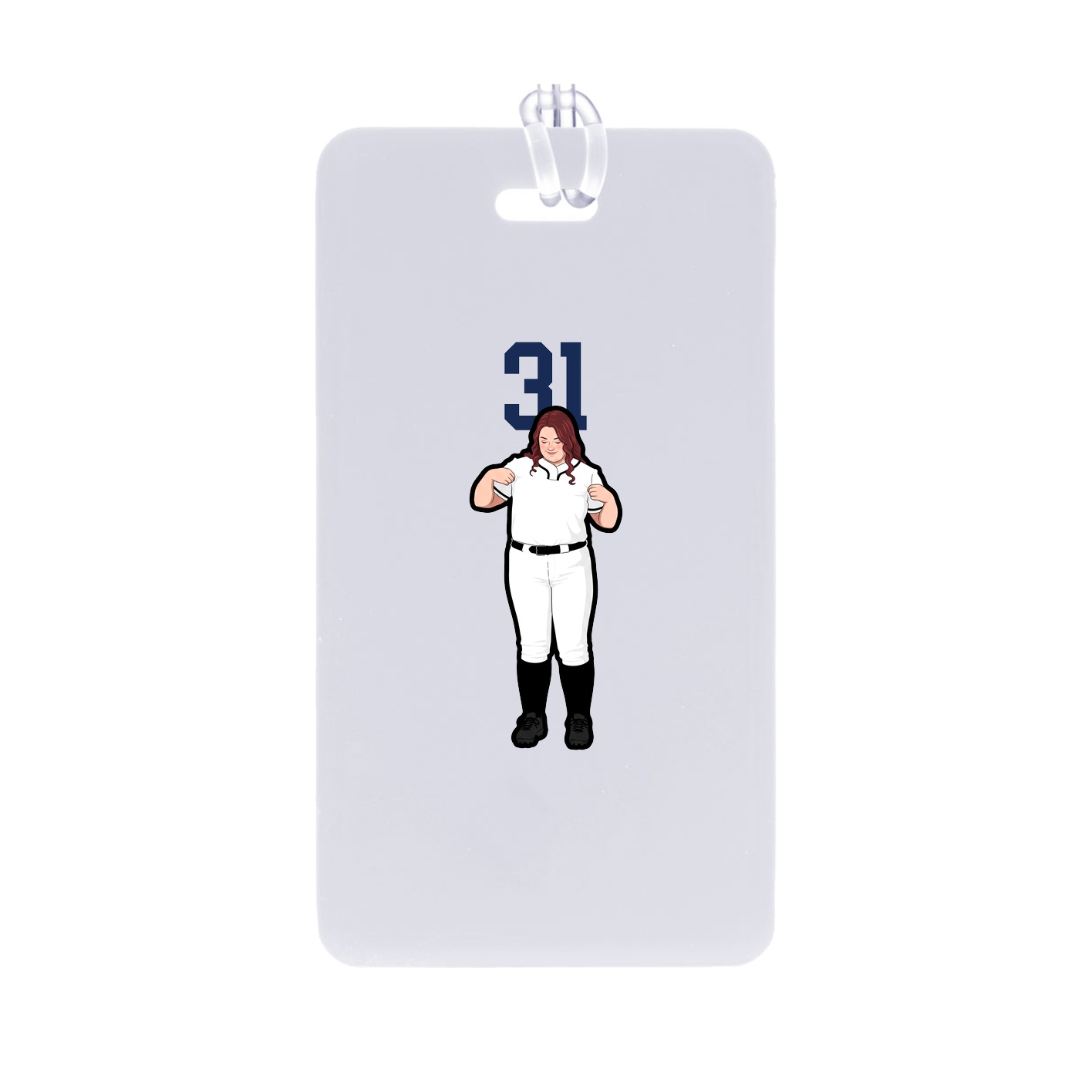 Bag Tag — Number Top in Classic