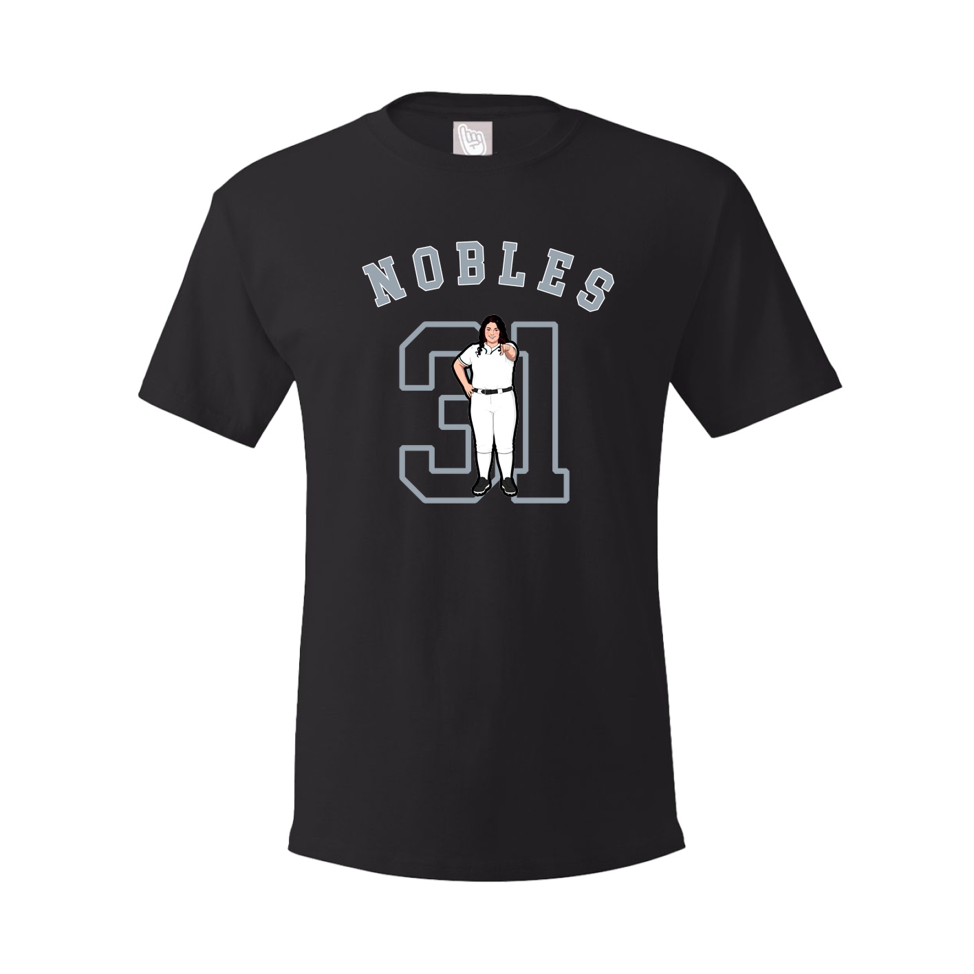 Youth Tee — Shirsey Arch in Black
