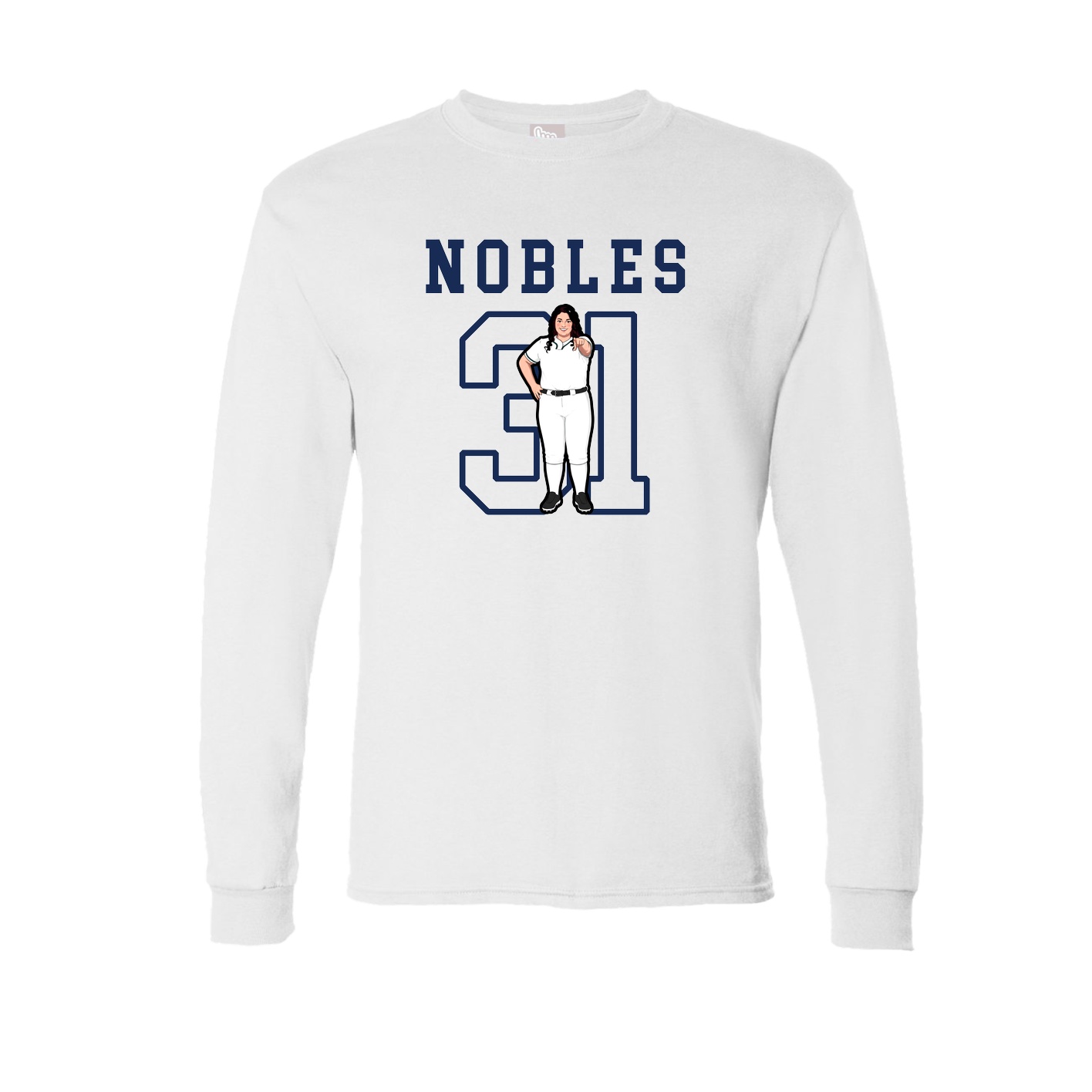 Long Sleeve Tee — Shirsey in White