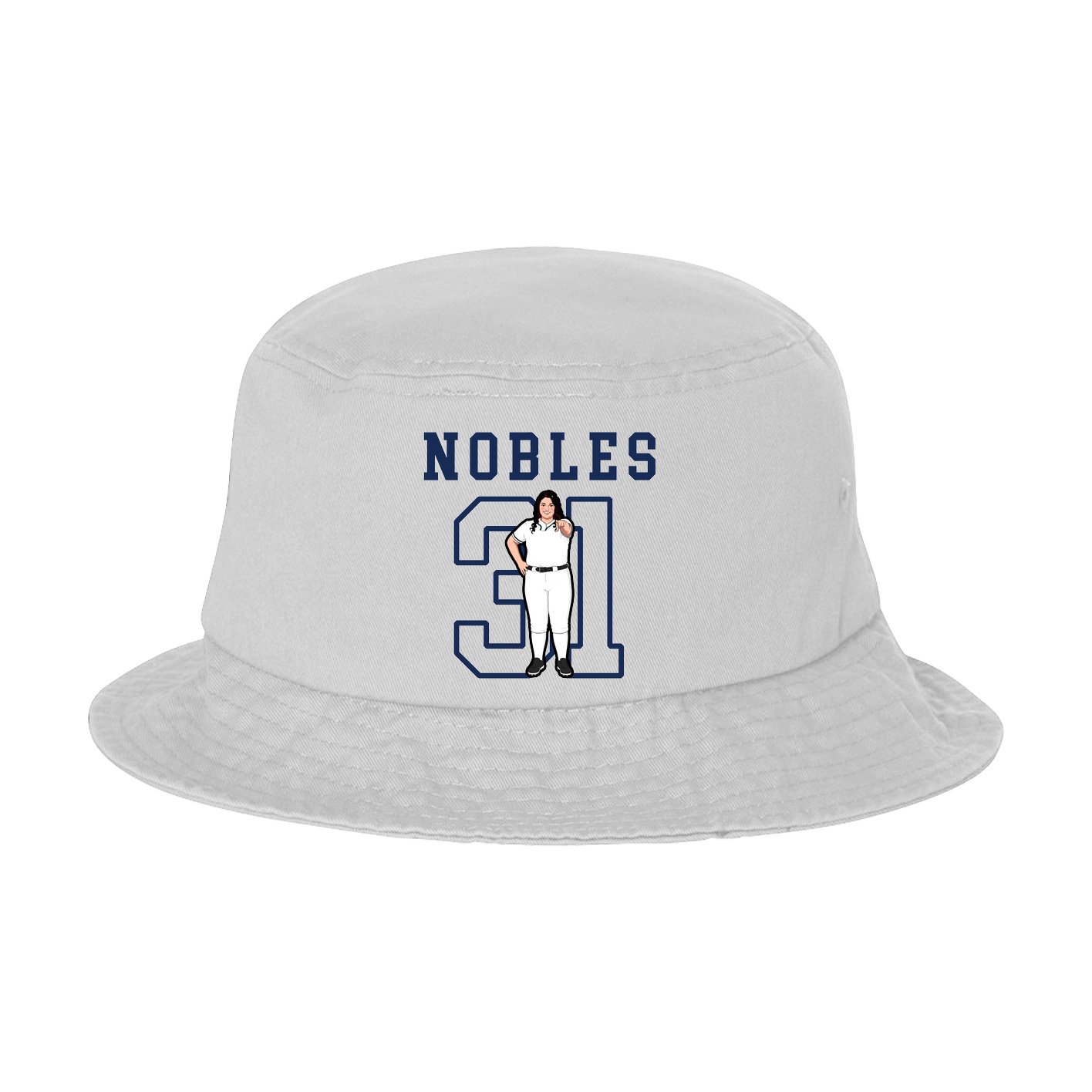 Bucket Cap — Shirsey in White