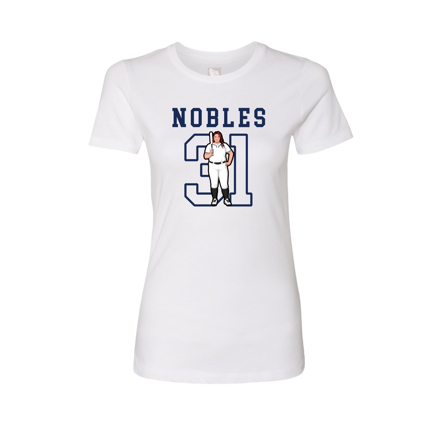 Fitted Women's Tee — Shirsey in White