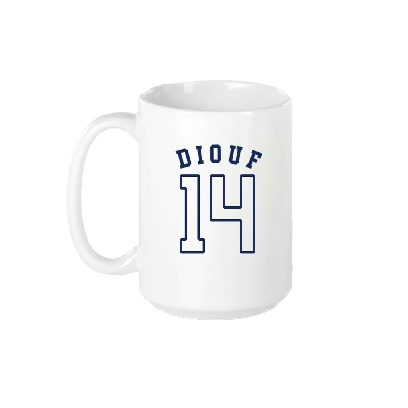 15oz Coffee Mug — Shirsey Arch in White