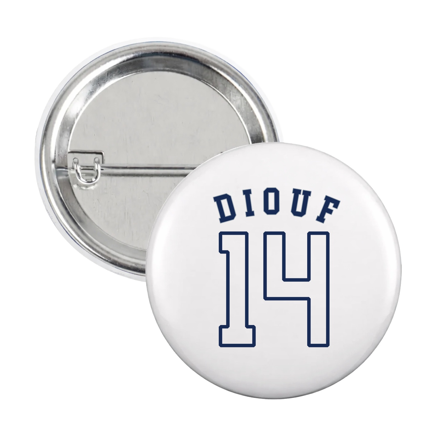Game Day Button — Shirsey Arch in White