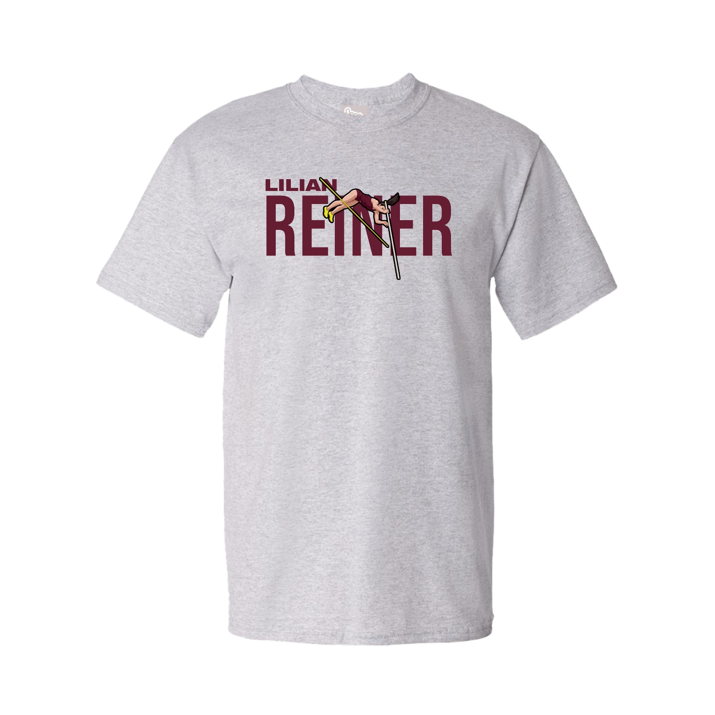 Youth Tee — Player Name in Grey