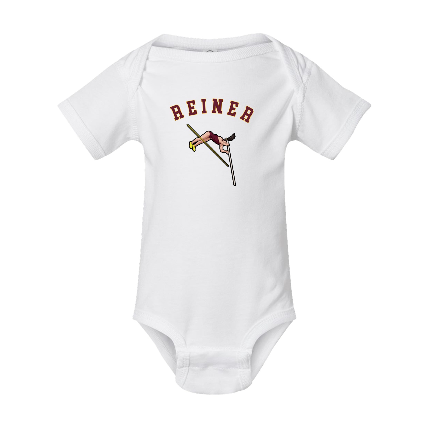 Baby Onesie — Shirsey Arch in White