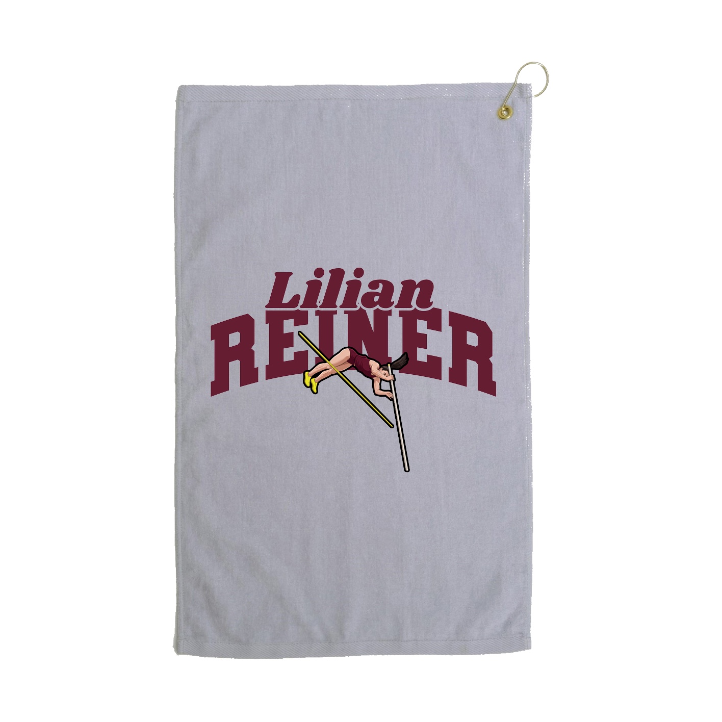 Golf Towel — Signature Arch in Grey