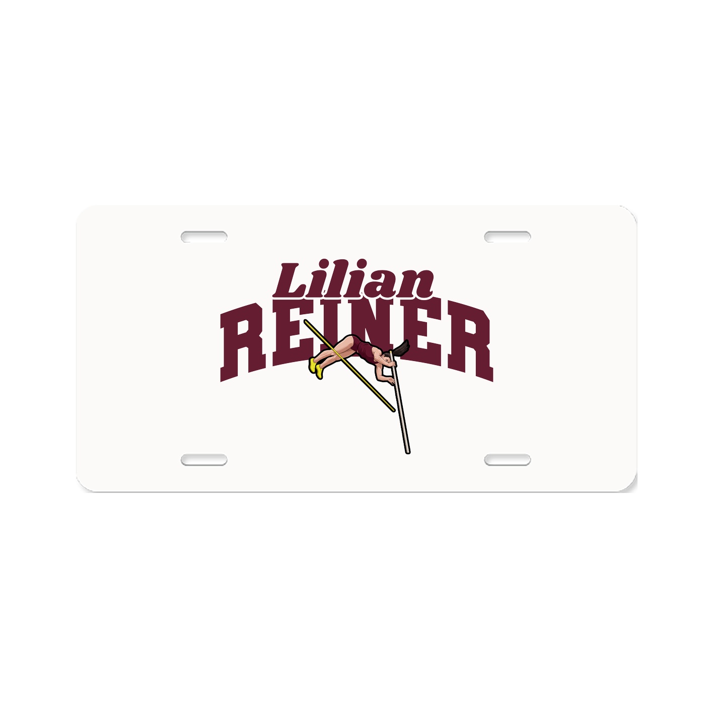 License Plate — Signature Arch in Classic