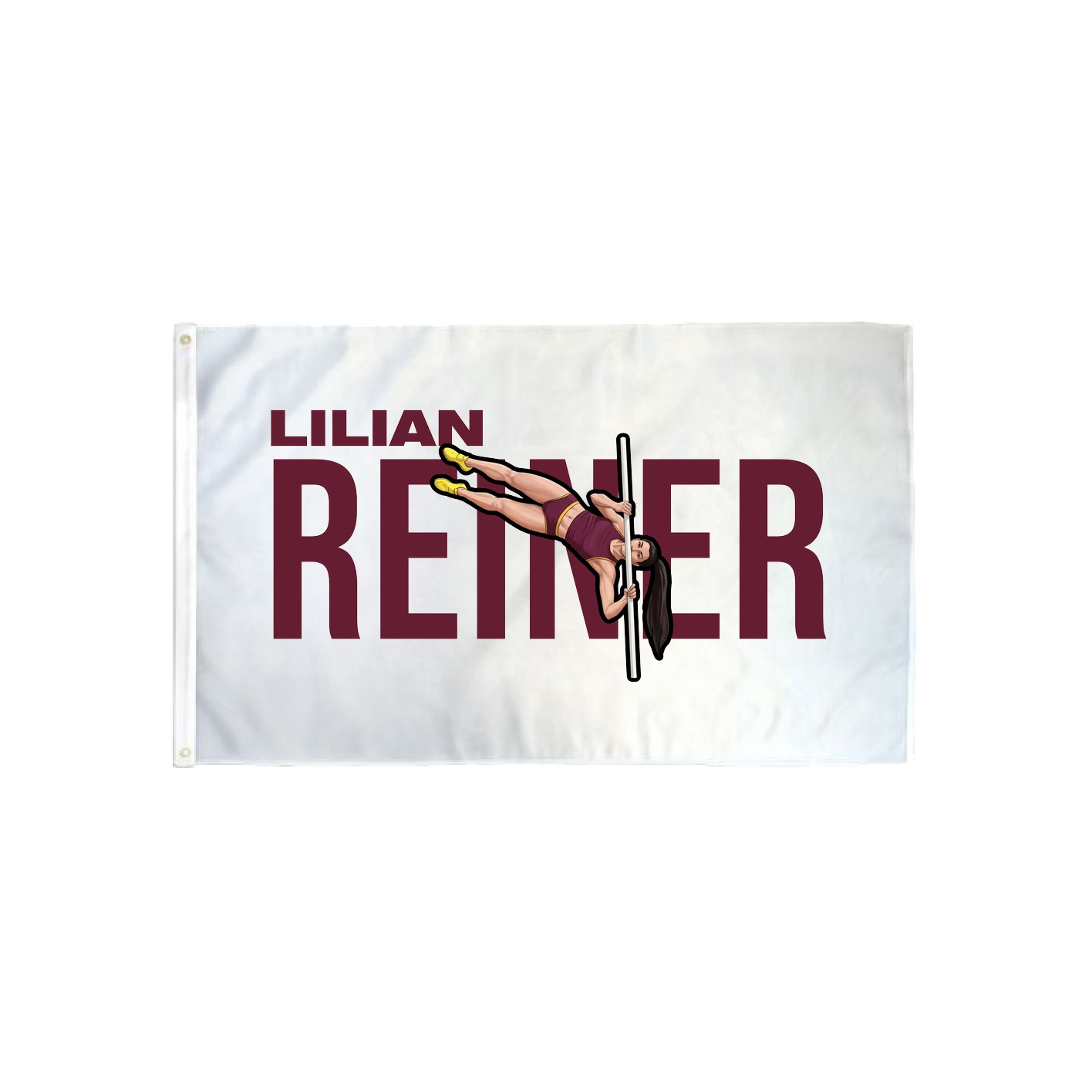3x5 Flag — Player Name in Classic