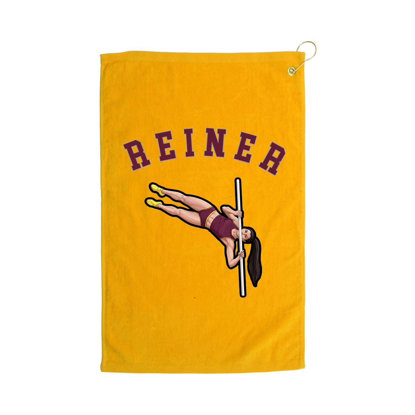 Golf Towel — Shirsey Arch in Gold