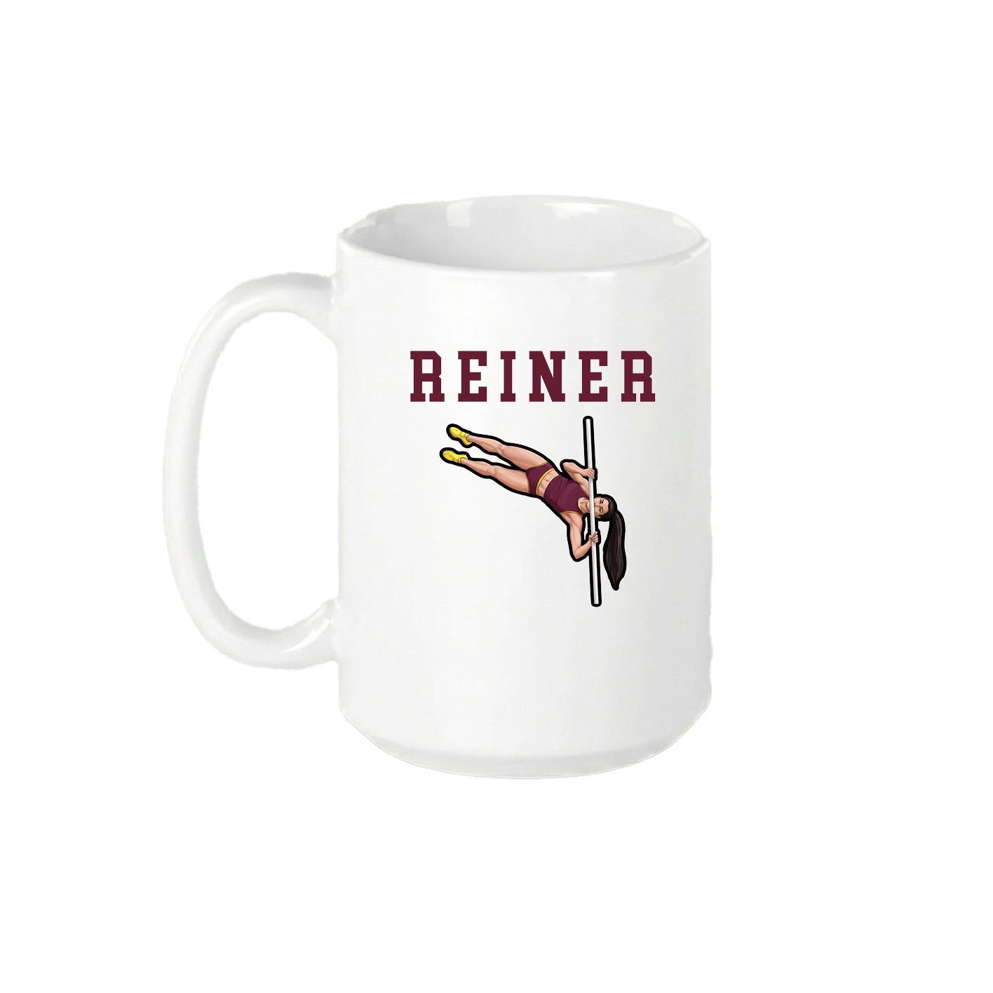 15oz Coffee Mug — Shirsey in White