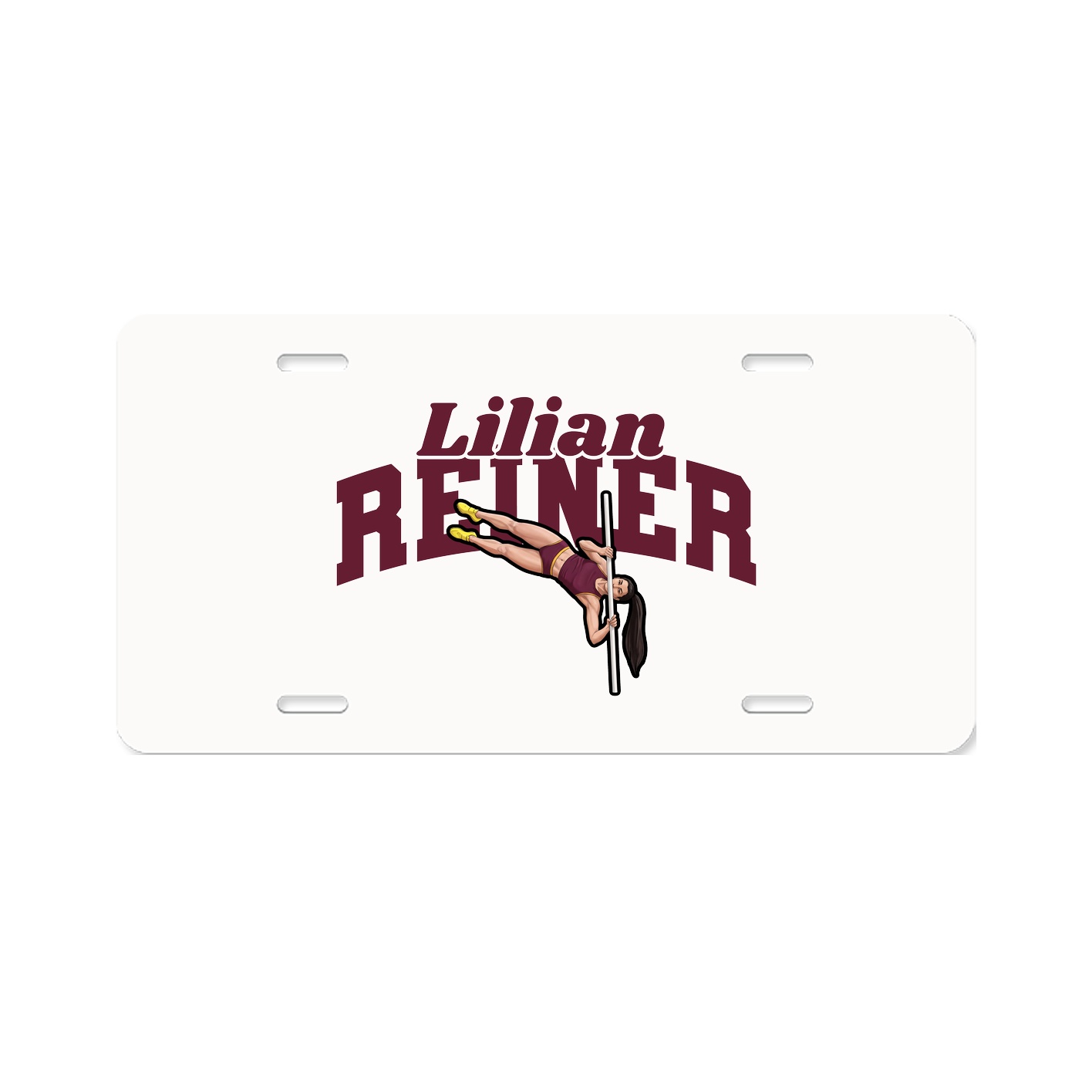License Plate — Signature Arch in Classic