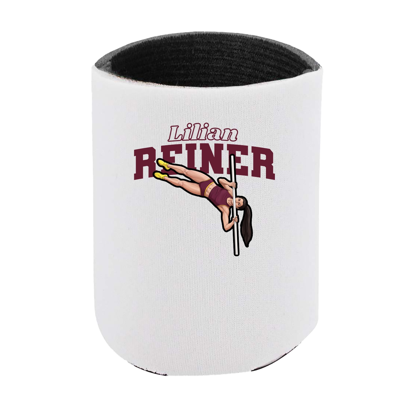 Can Holder — Name Arch in White