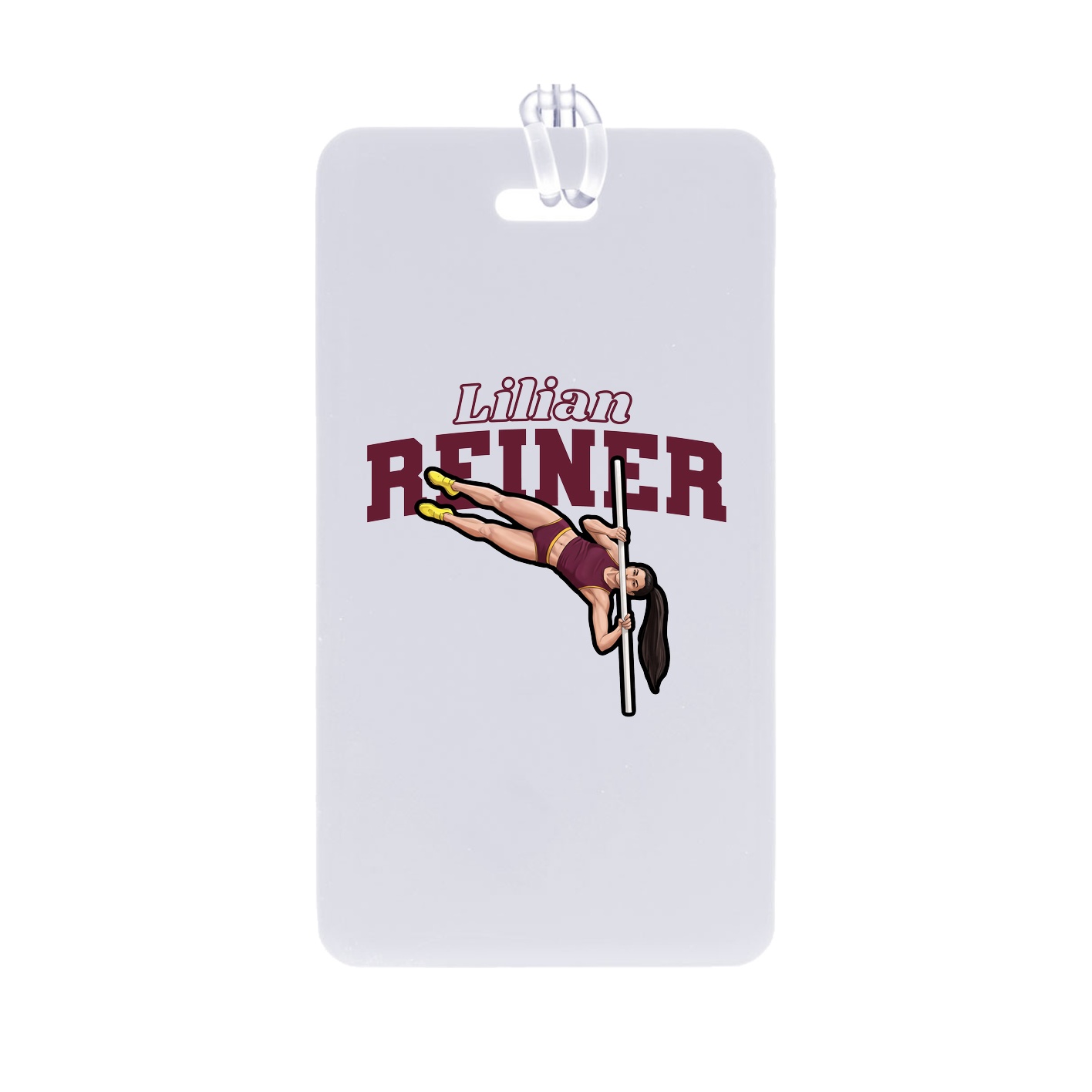 Bag Tag — Name Arch in Classic