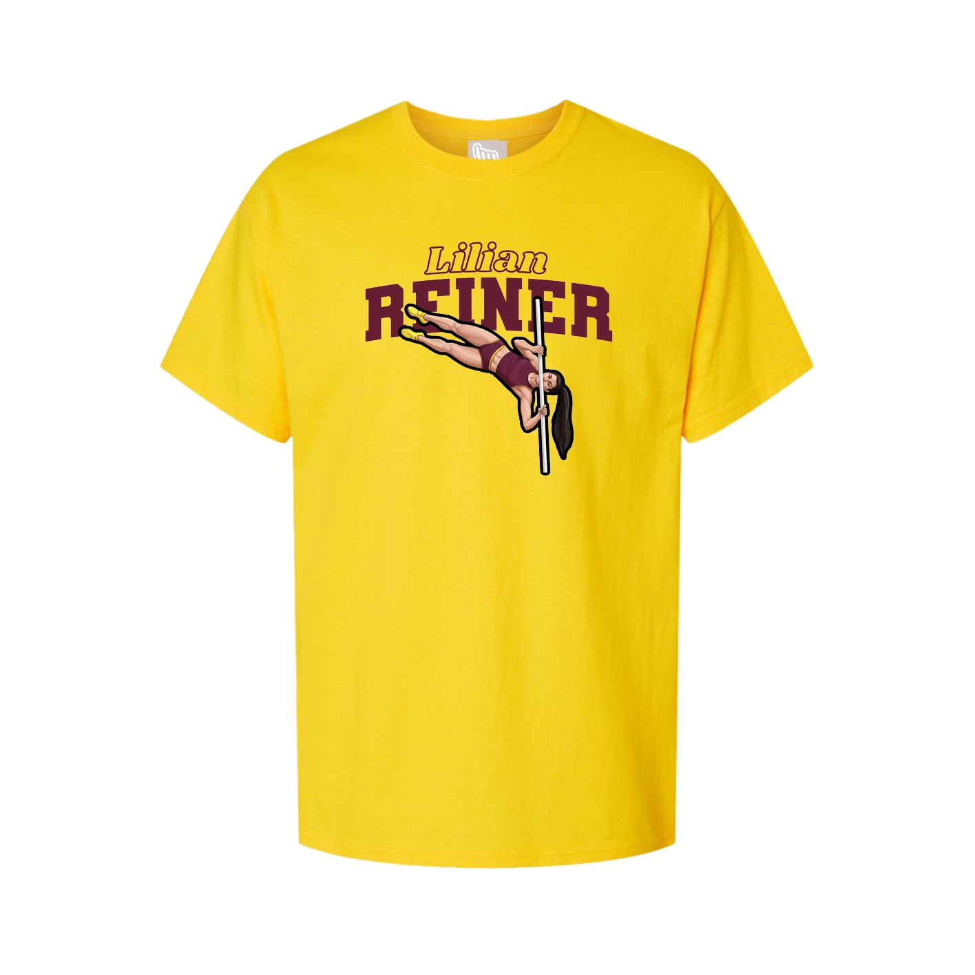 Tee — Name Arch in Gold