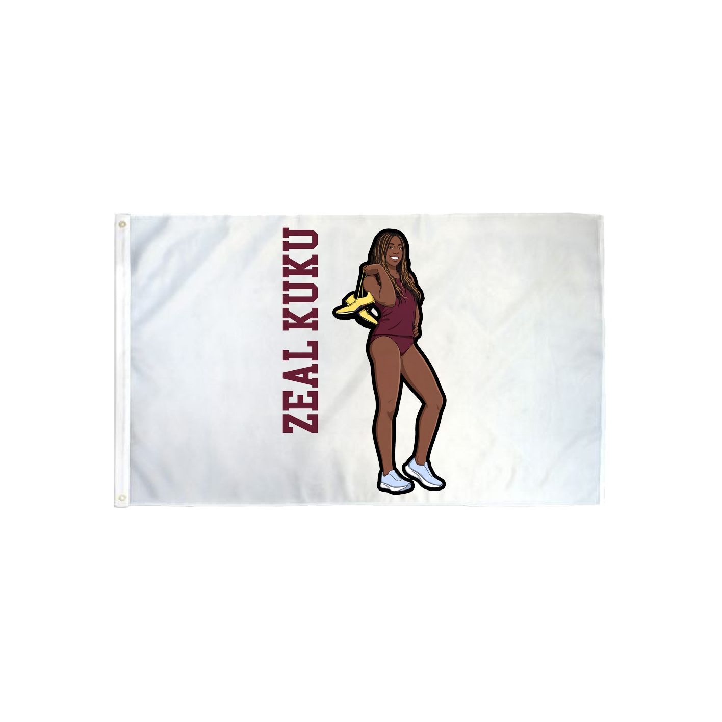 3x5 Flag — Name Vertical in Classic