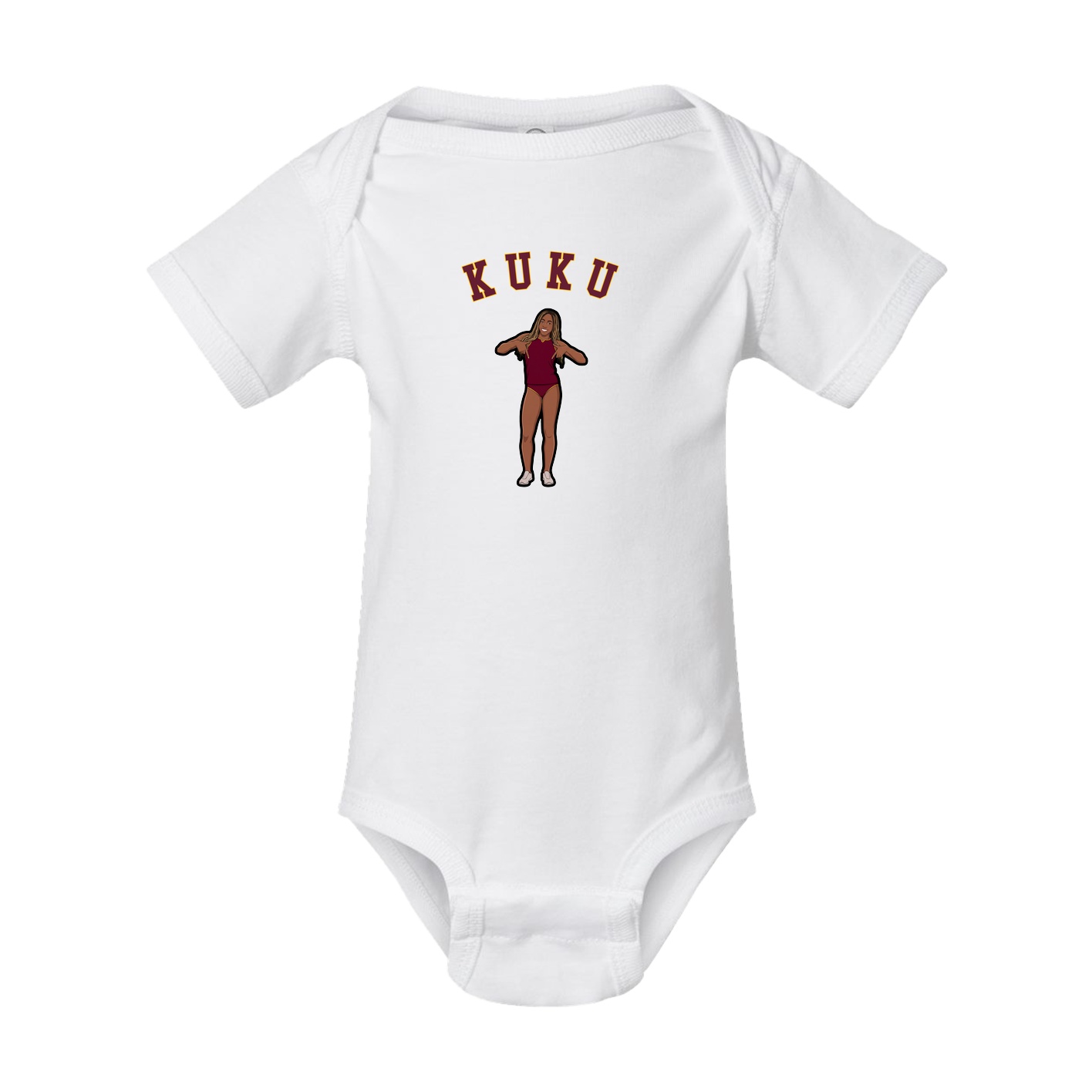 Baby Onesie — Shirsey Arch in White