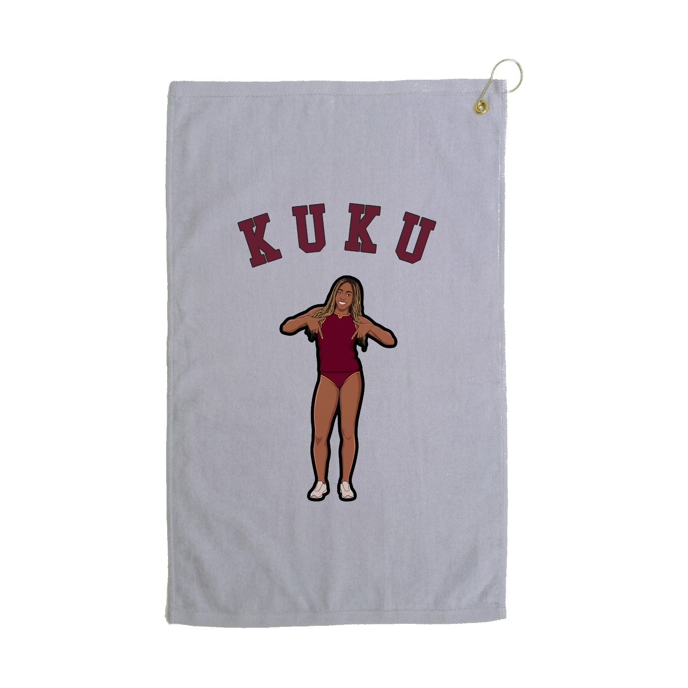 Golf Towel — Shirsey Arch in Grey