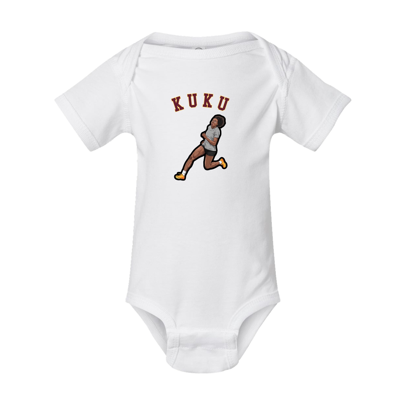 Baby Onesie — Shirsey Arch in White
