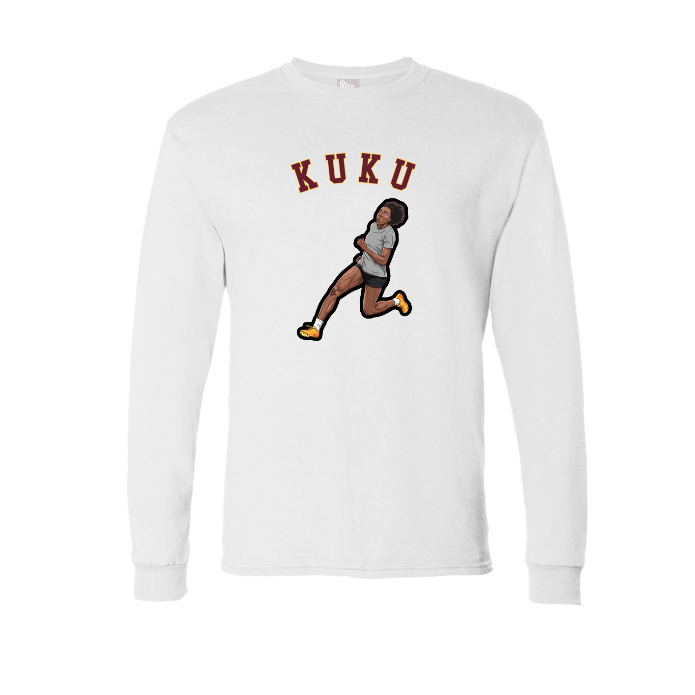Long Sleeve Tee — Shirsey Arch in White