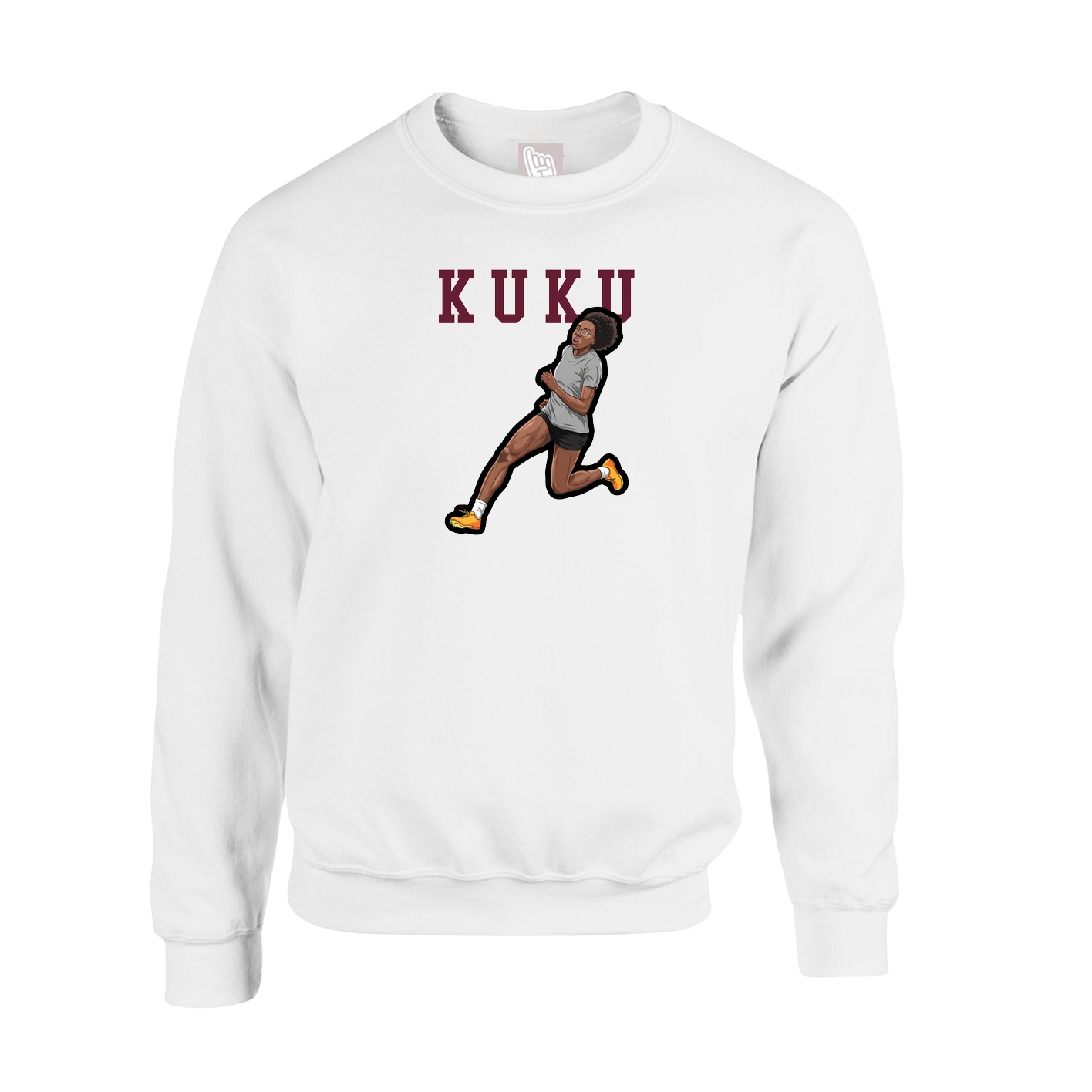 Fleece Crew — Shirsey in White