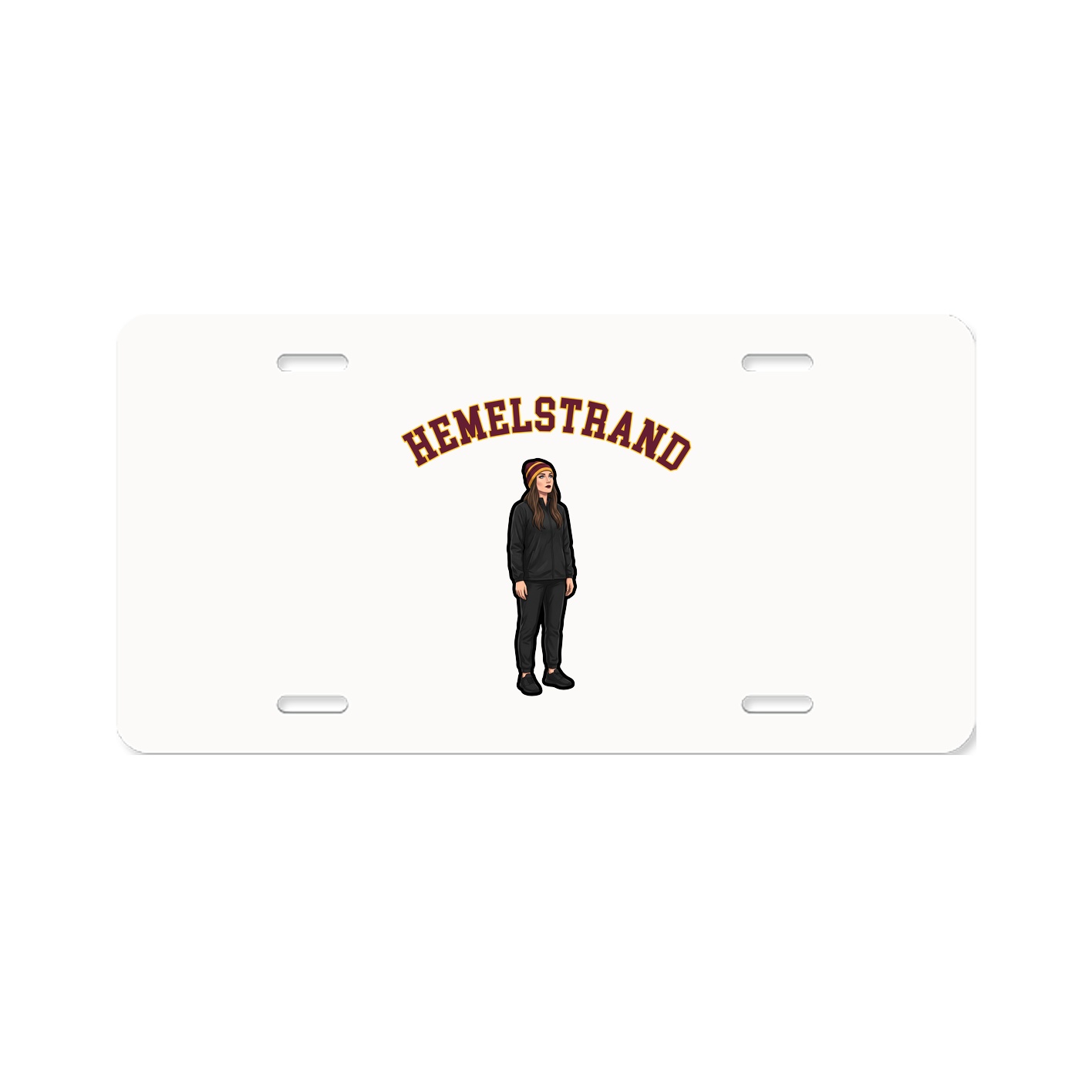 License Plate — Shirsey Arch in Classic