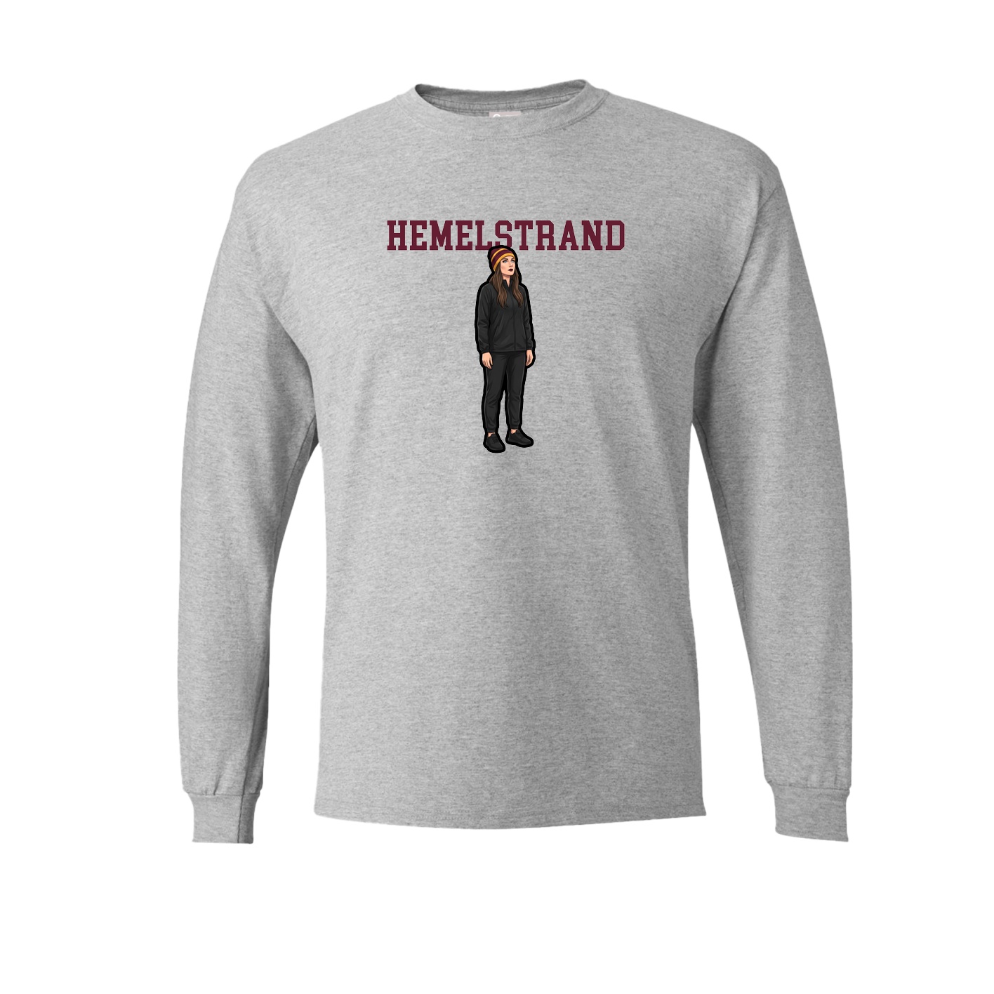 Long Sleeve Tee — Shirsey in Grey