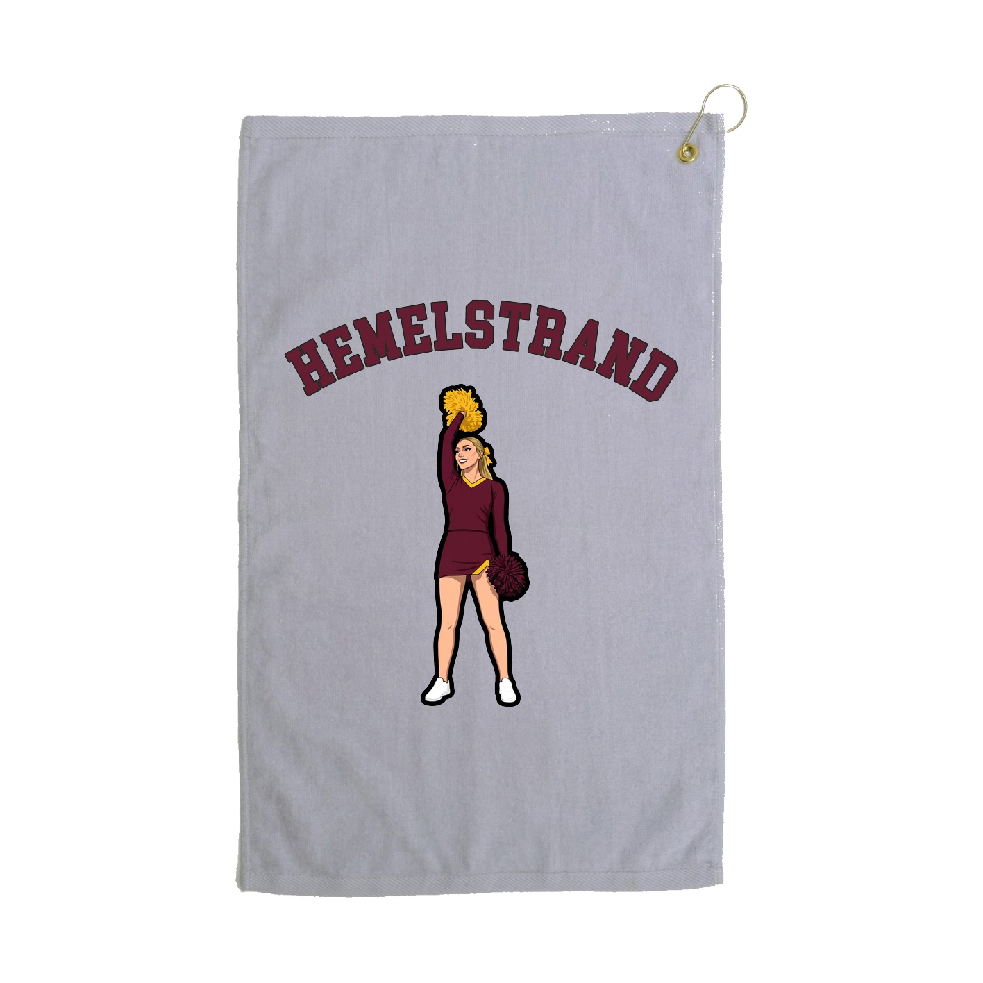 Golf Towel — Shirsey Arch in Grey