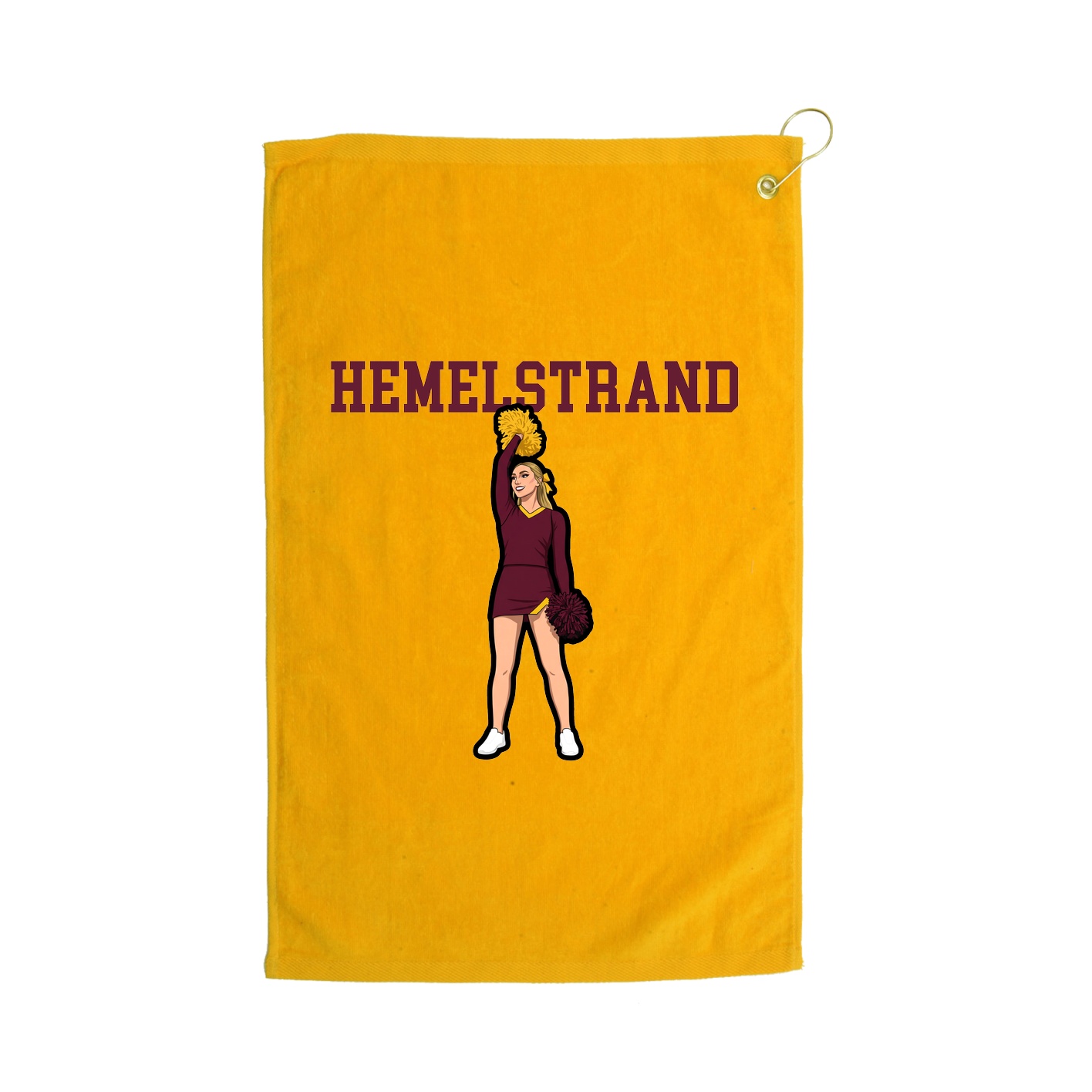 Golf Towel — Shirsey in Gold