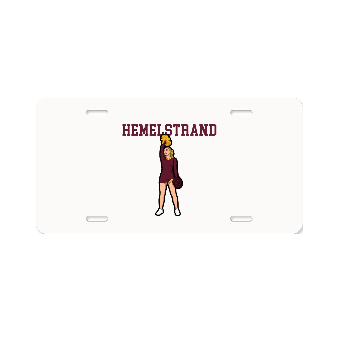 License Plate — Shirsey in Classic