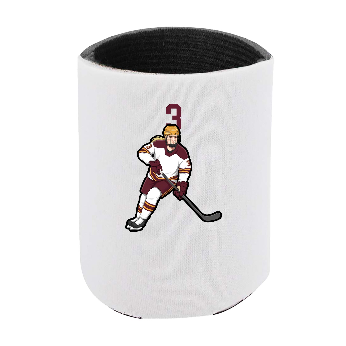 Can Holder — Number Top in White