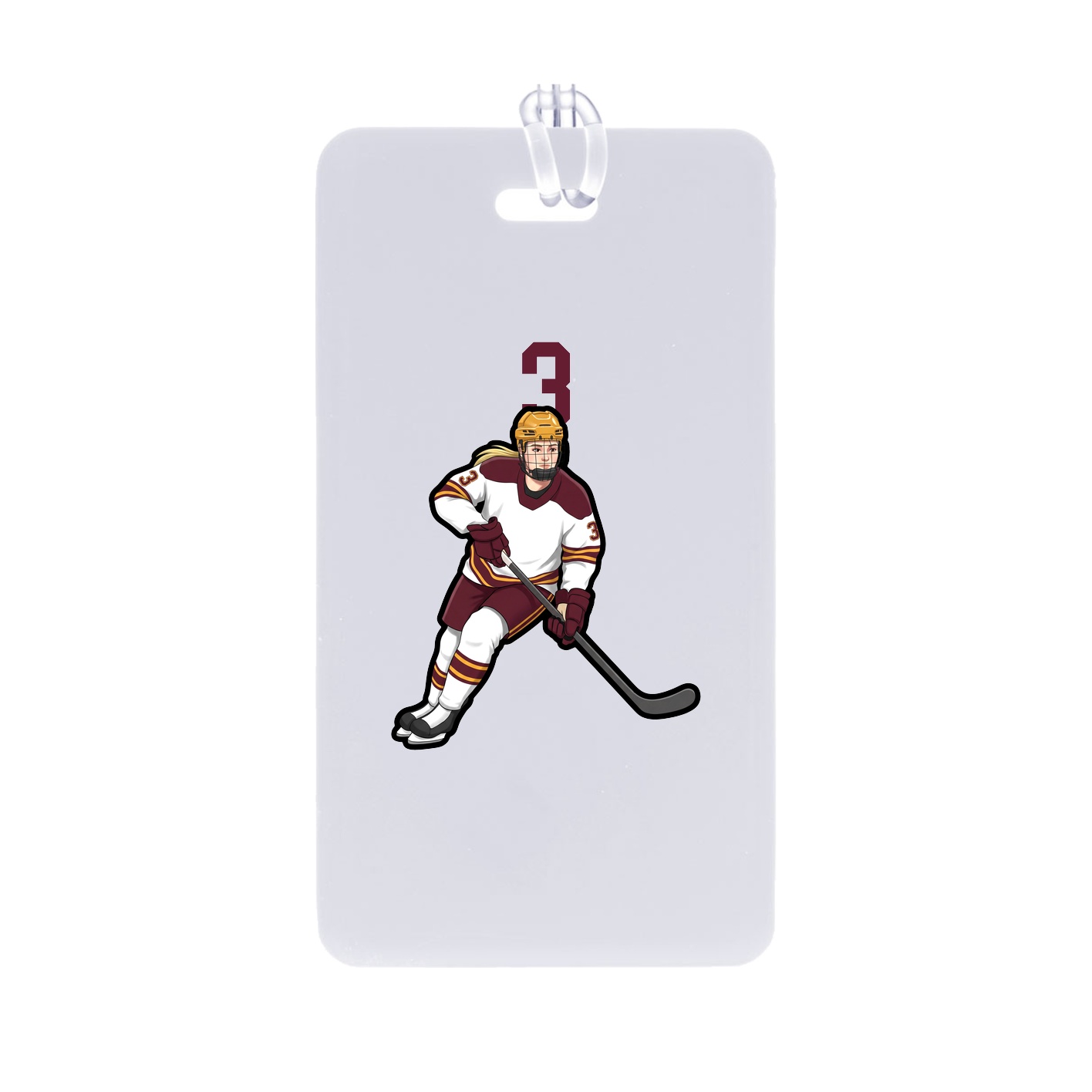 Bag Tag — Number Top in Classic